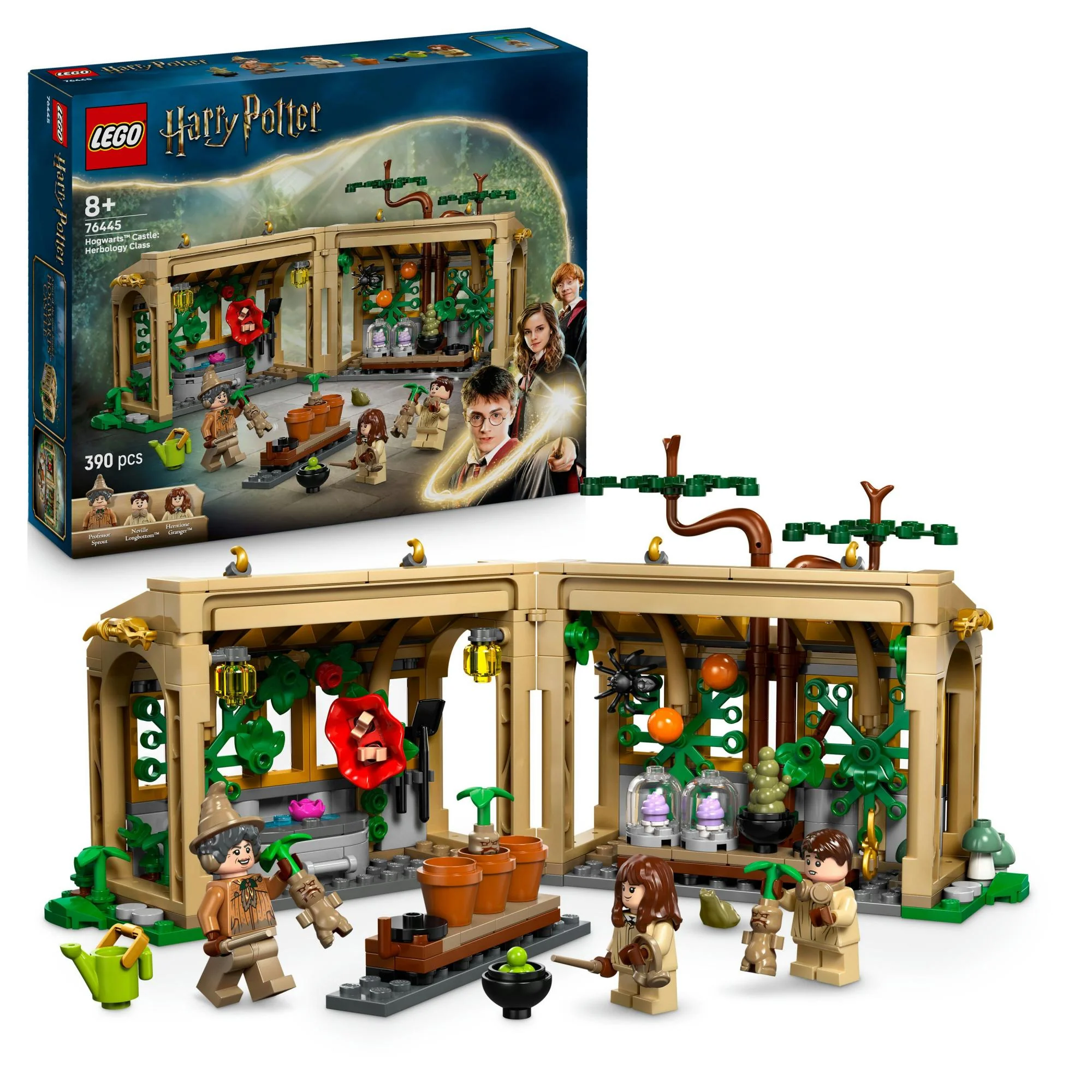 LEGO 76445 Harry Potter Hogwarts Castle: Herbology Class