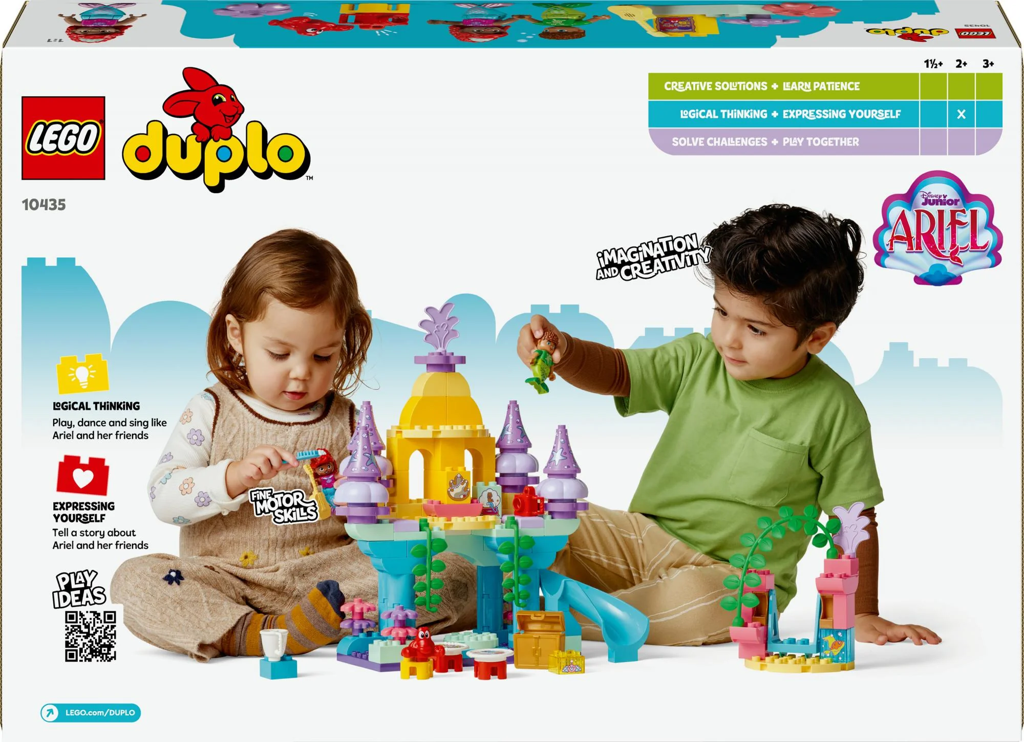 LEGO 10435 DUPLO Disney Ariel's Magical Underwater Palace