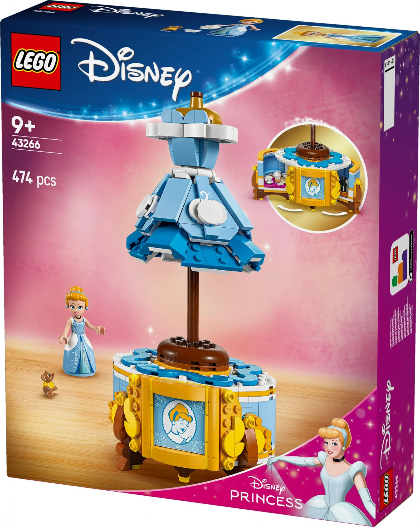 LEGO 43266 Disney Princess Cinderella's Dress
