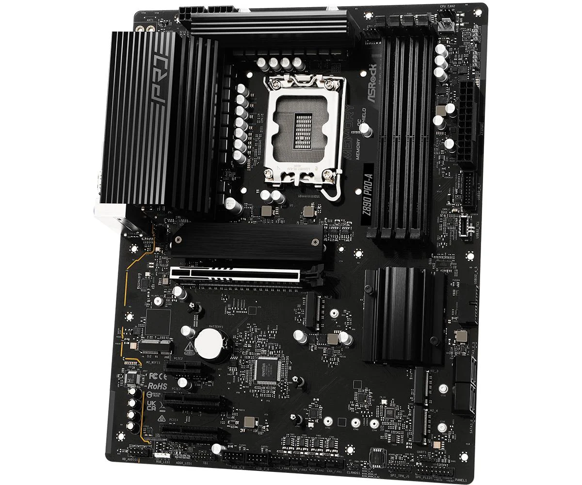 ASRock Z890 Pro-A Motherboard ATX LGA-1851 Intel Z890