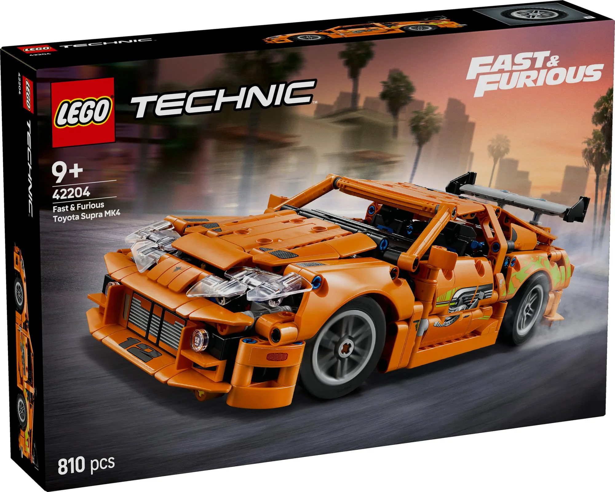 LEGO 42204 Technic Fast and Furious Toyota Supra MK4