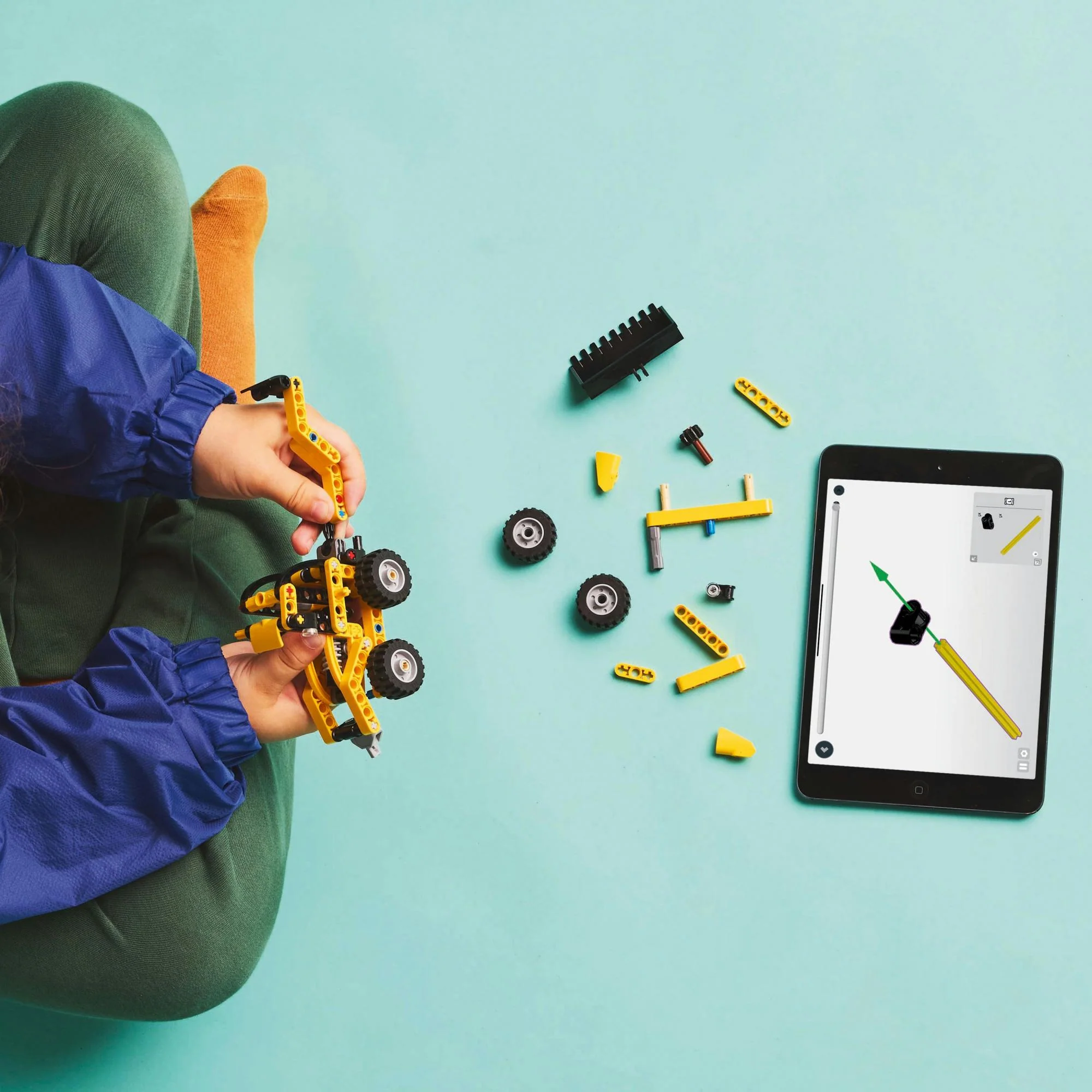 LEGO 42197 Technic Backhoe Loader