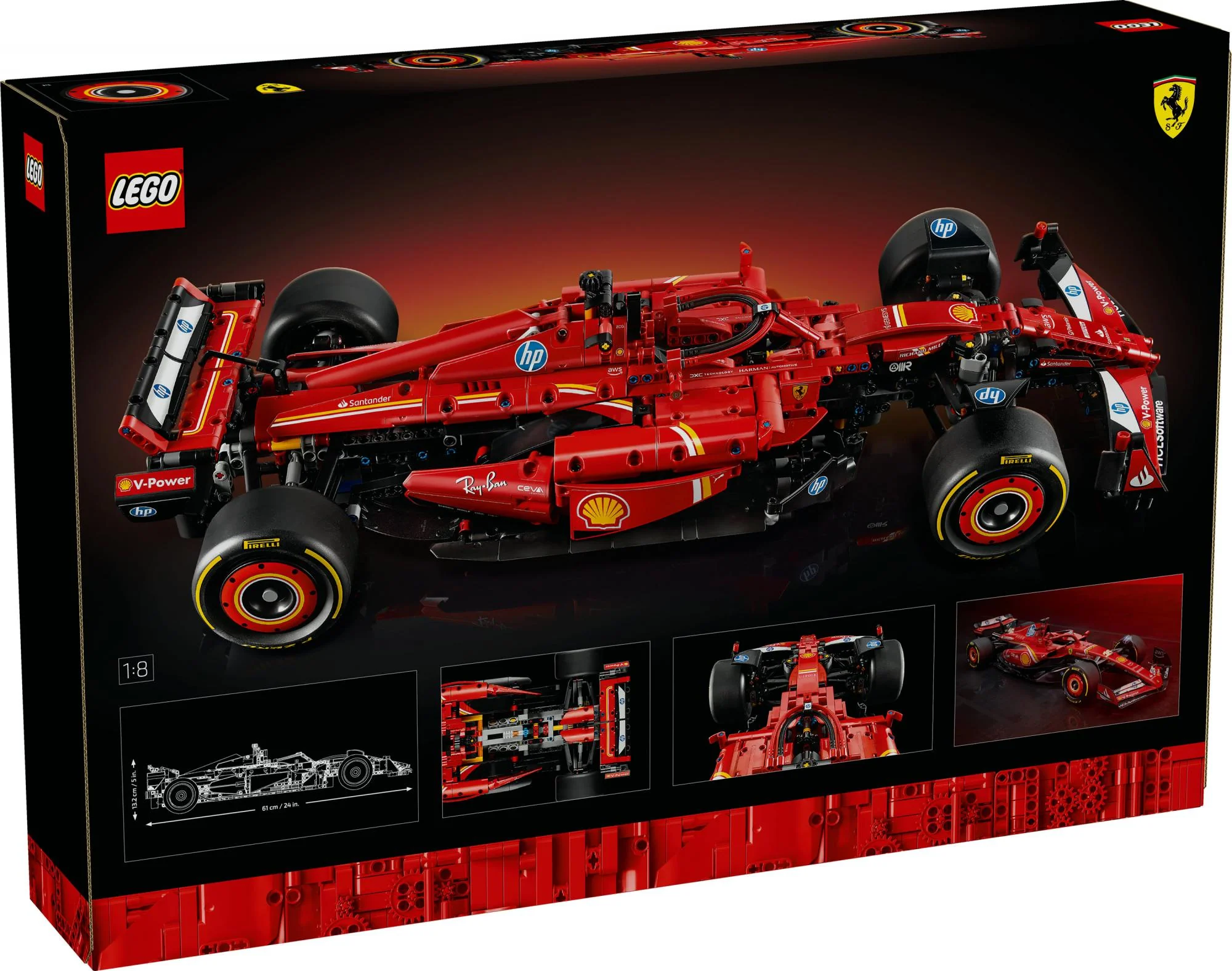 LEGO 42207 Technic Ferrari SF-24 F1 Racing Car