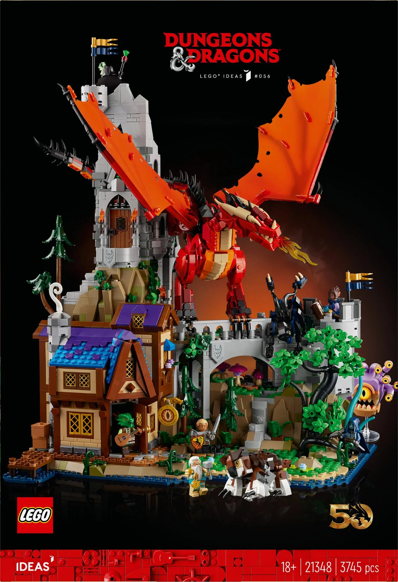 LEGO Ideas - Dungeons & Dragons: Red Dragon's Tale (21348.)