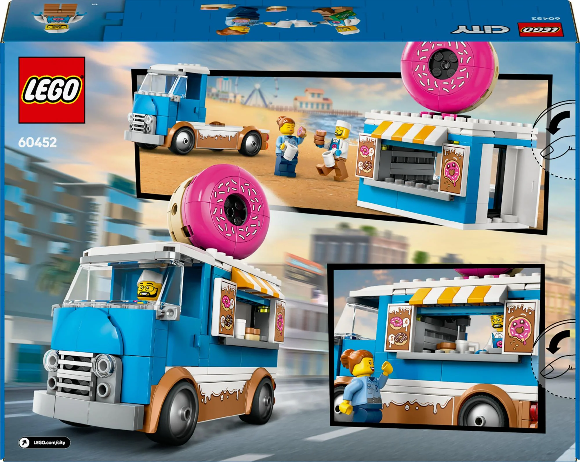 LEGO 60452 City Donut Truck