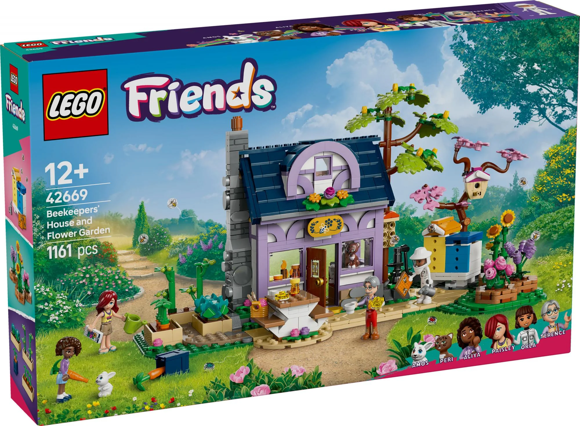 LEGO 42669 Friends Beekeepers' House and Flower Garden