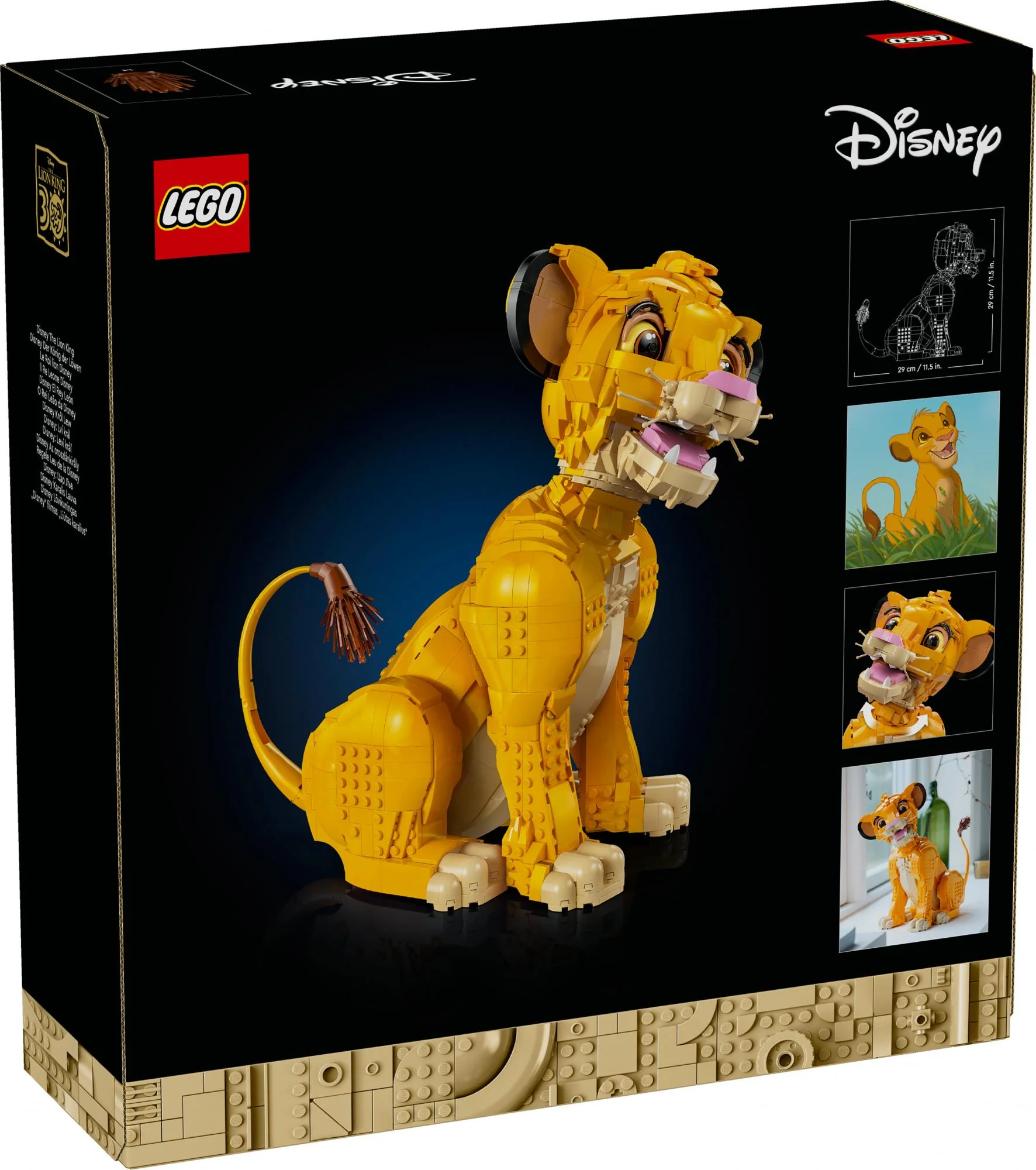 LEGO 43247 Disney Simba. The Young Lion King
