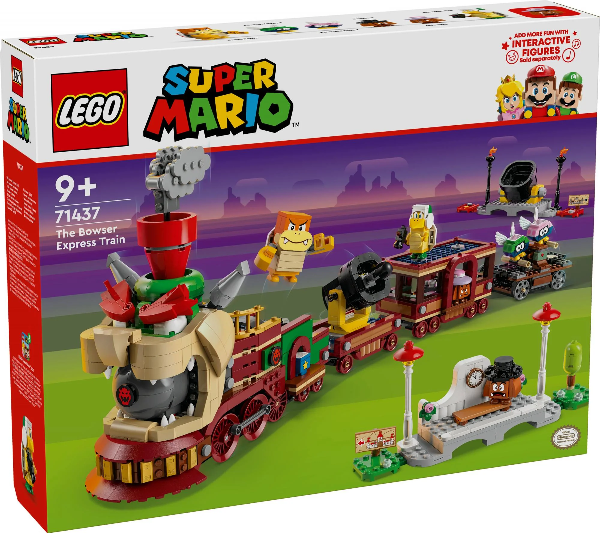 LEGO 71437 Super Mario Bowser's Express Train