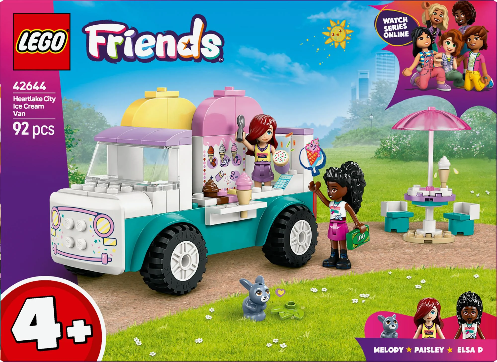 LEGO 42644 Friends Heartlake City Ice Cream Truck
