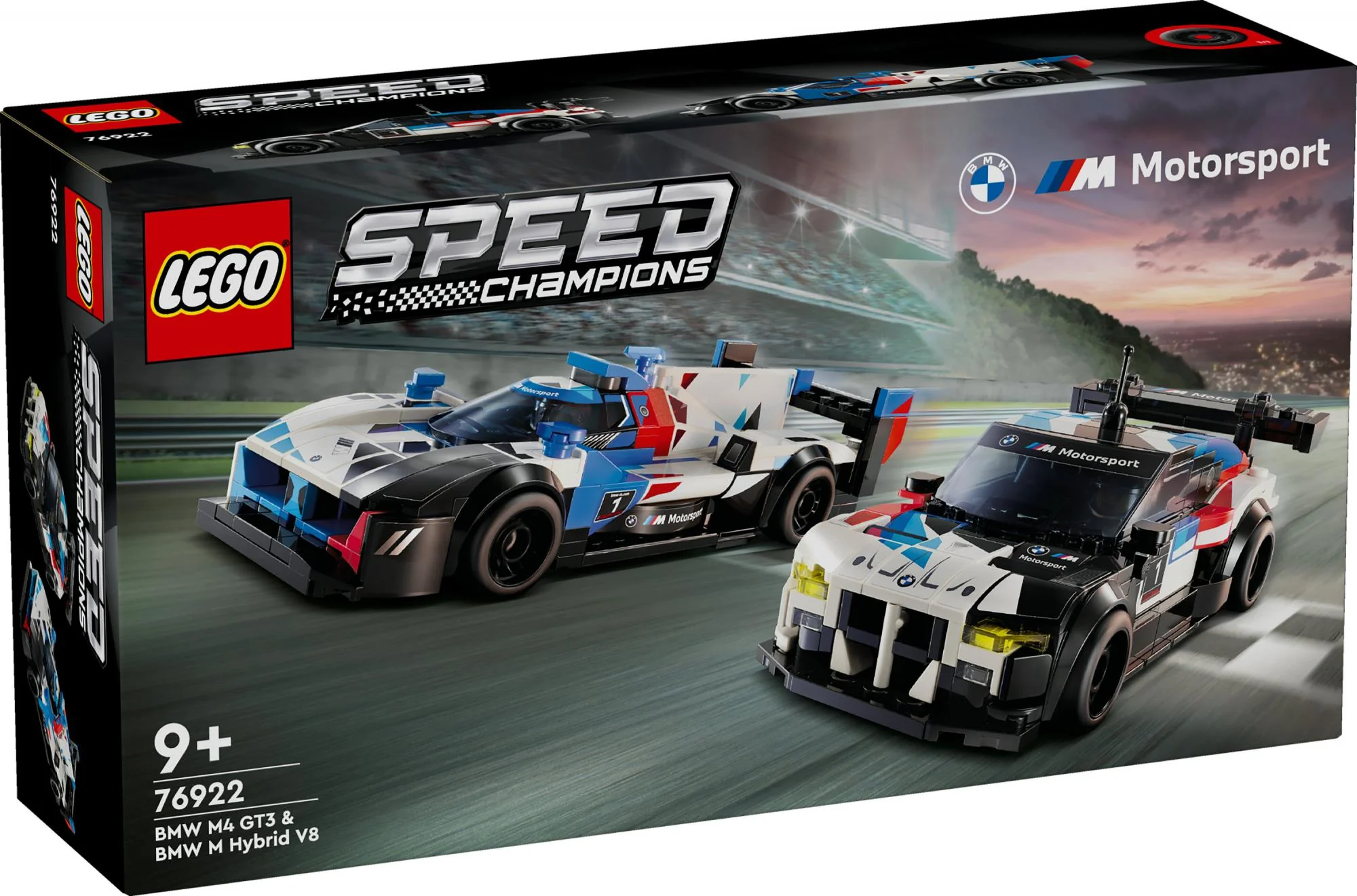 LEGO Speed Champions - BMW M4 GT3 & BMW M Hyvrid V8 (76922)