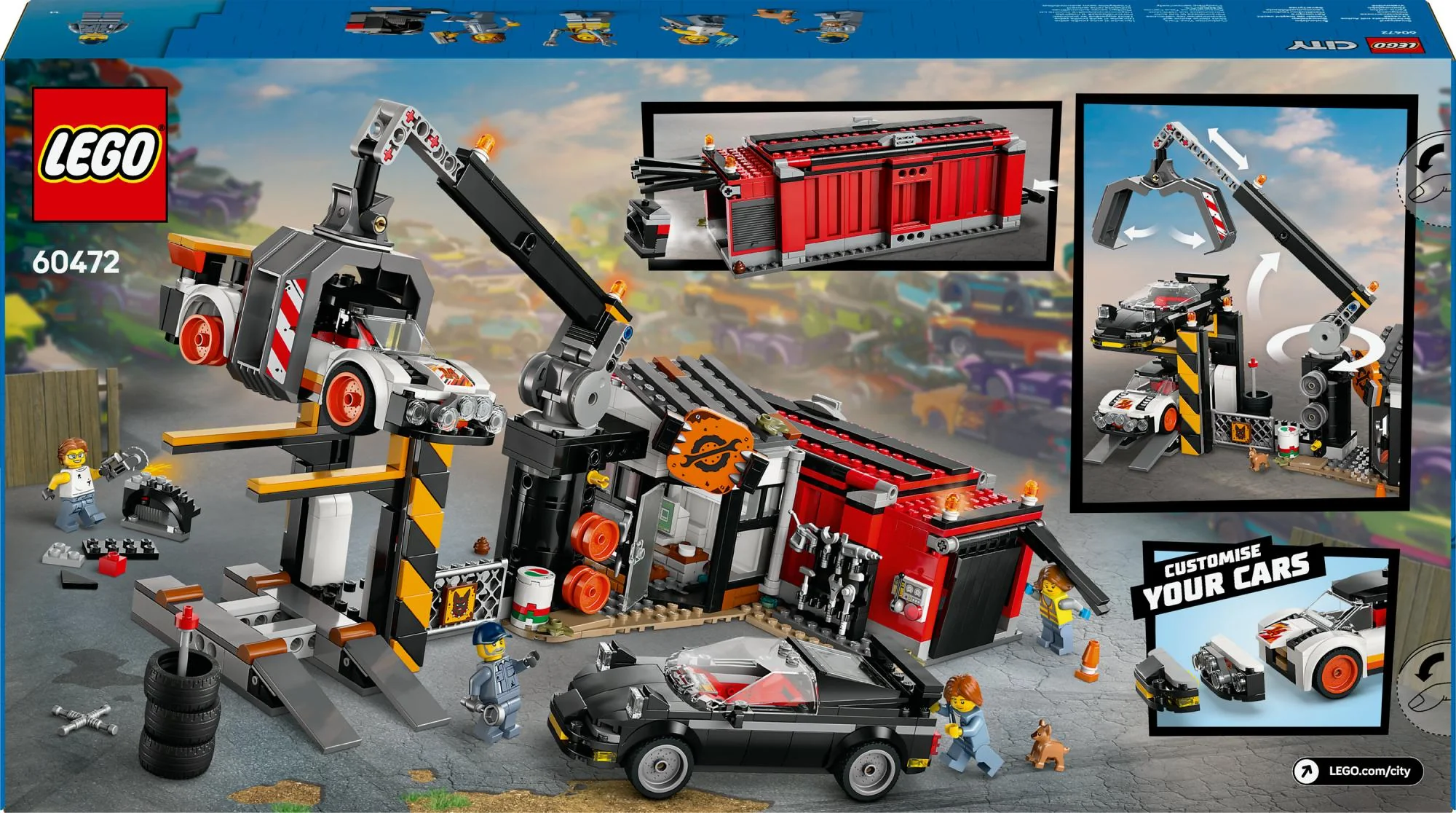 LEGO 60472 City Junkyard with Cars