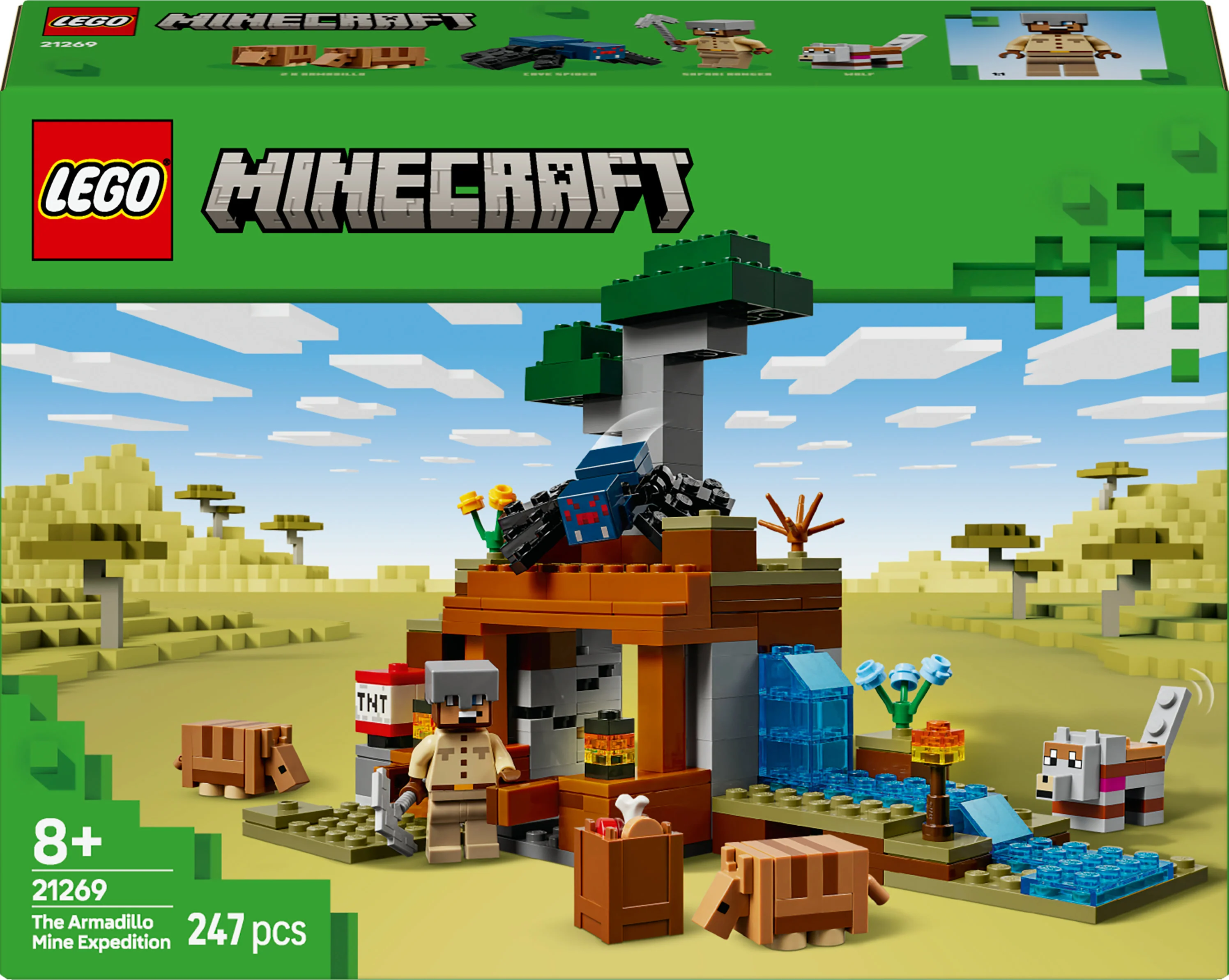 LEGO 21269 Minecraft The Armadillo Mine Expedition