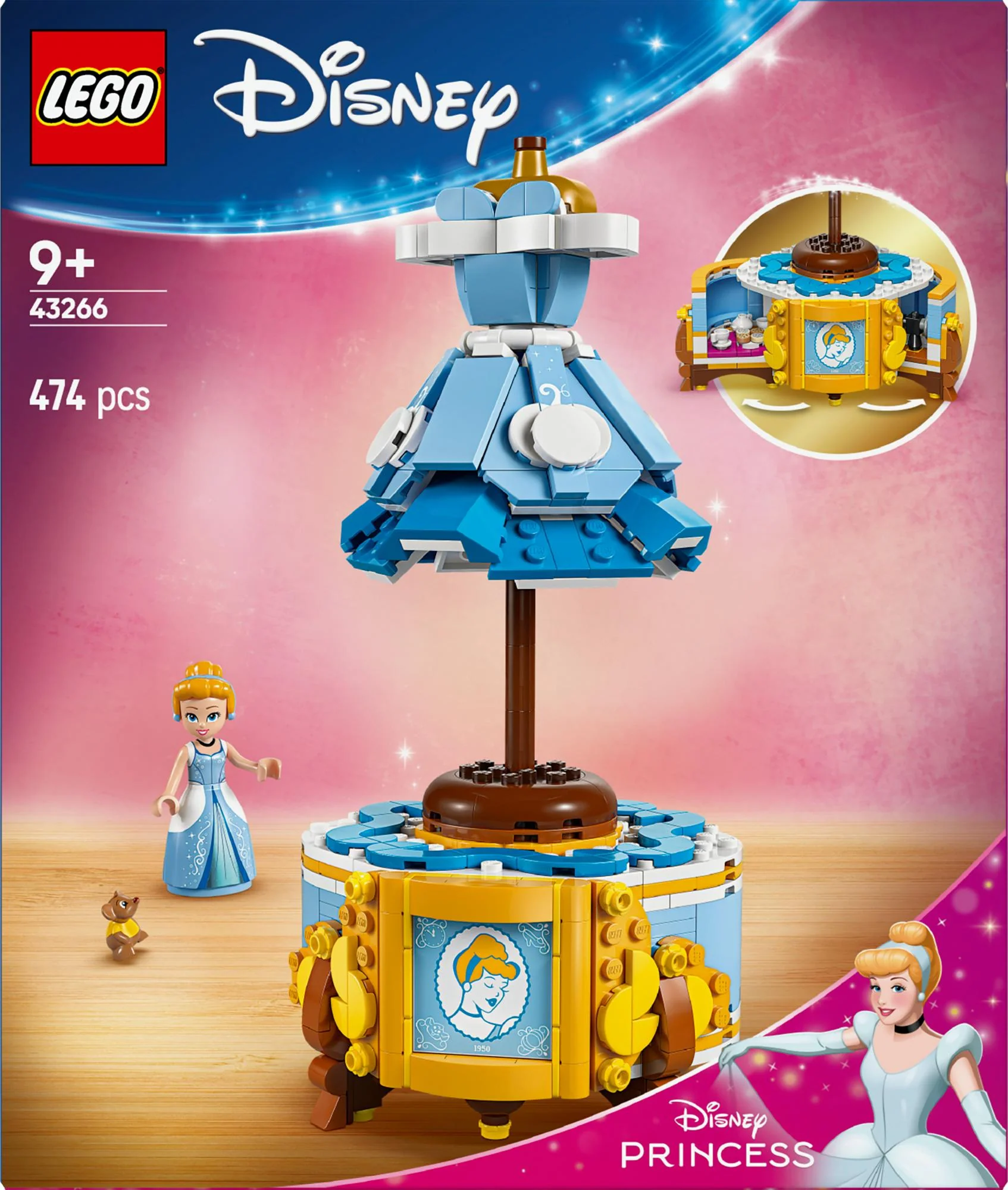 LEGO 43266 Disney Princess Cinderella's Dress