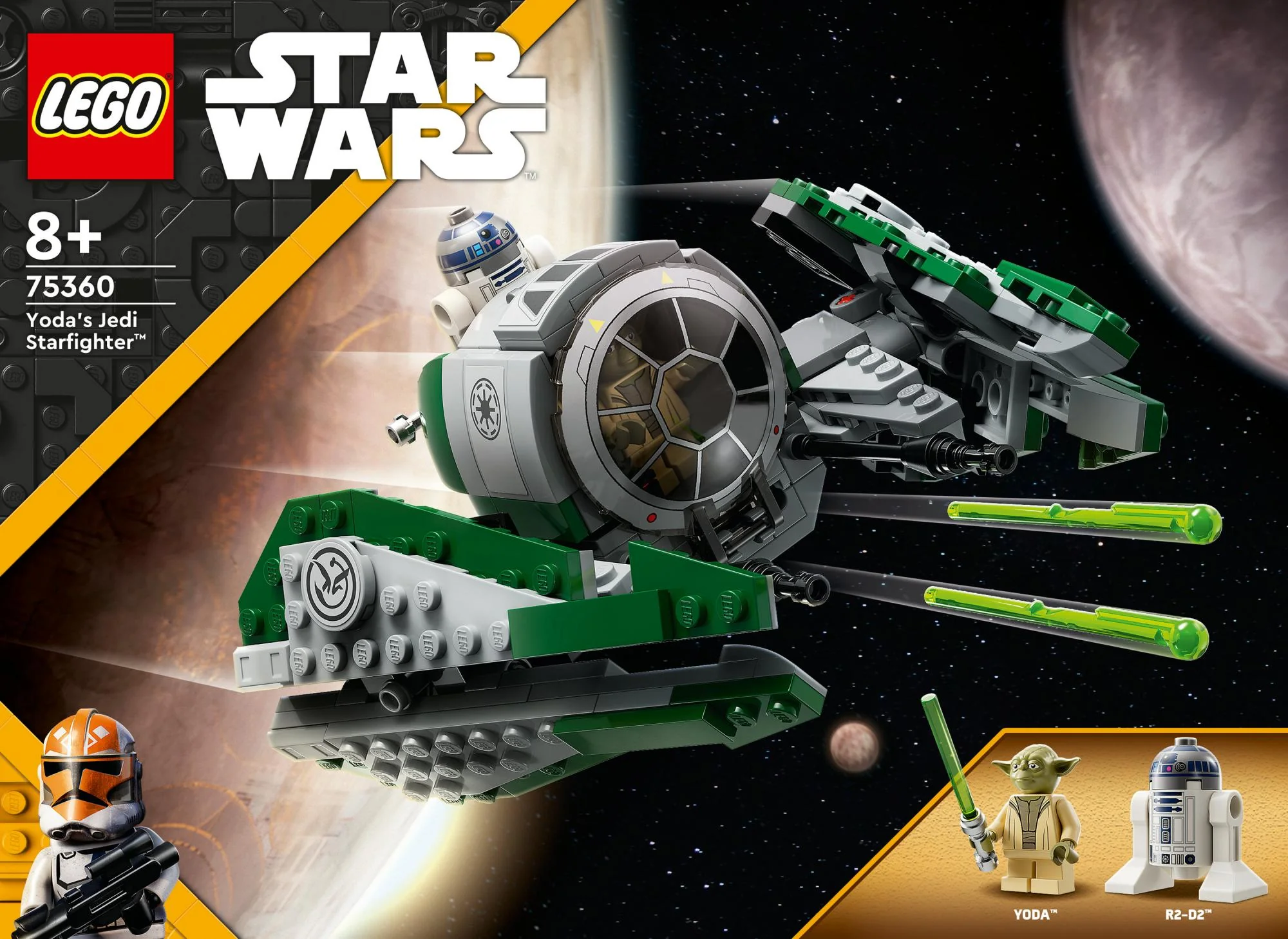 LEGO Star Wars - Yoda's Jedi Starfighter™ (75360)