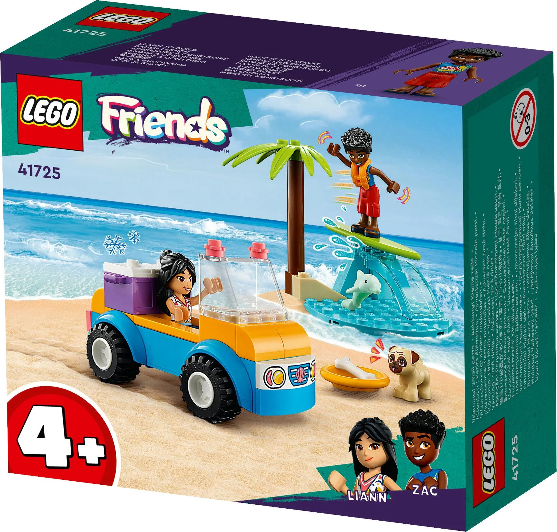 LEGO 41725 Friends Beach Buggy Fun