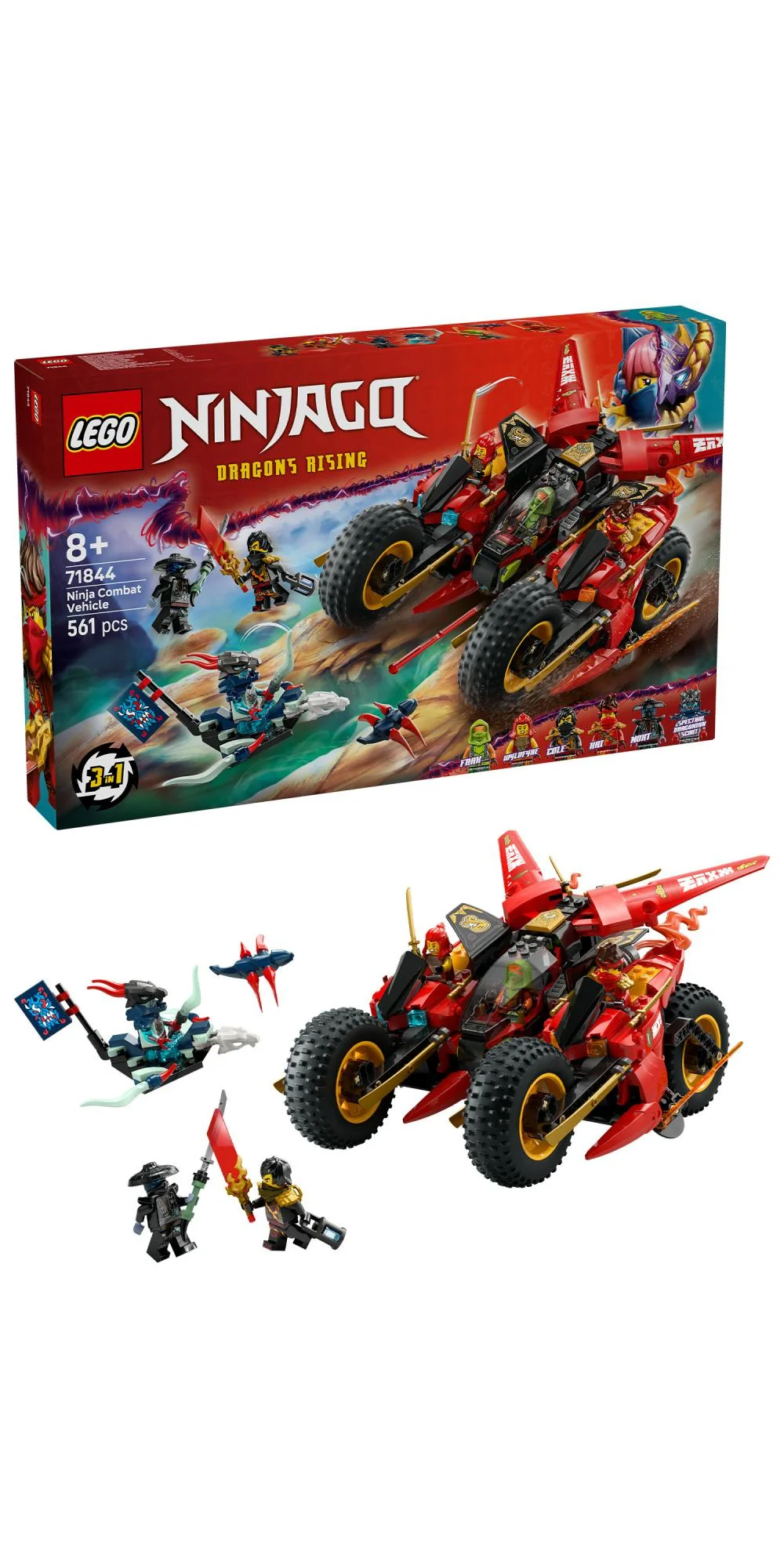 LEGO 71844 Ninjago Ninja Action Racer