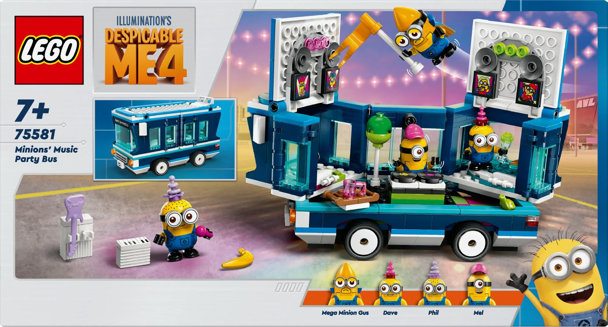 LEGO 75581 Minions and the Party Bus