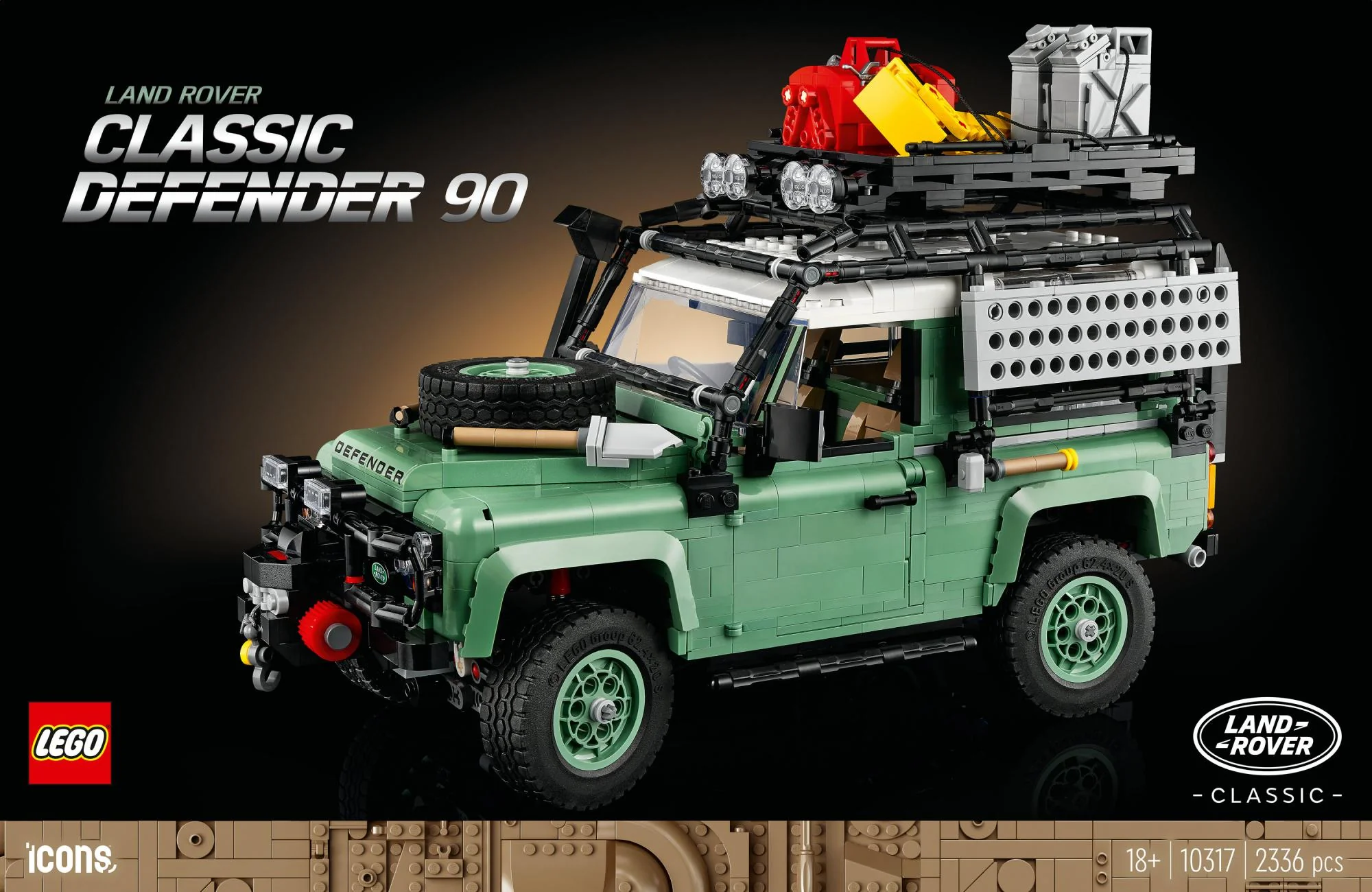 LEGO Icons - Land Rover Classic Defender 90 (10317.)
