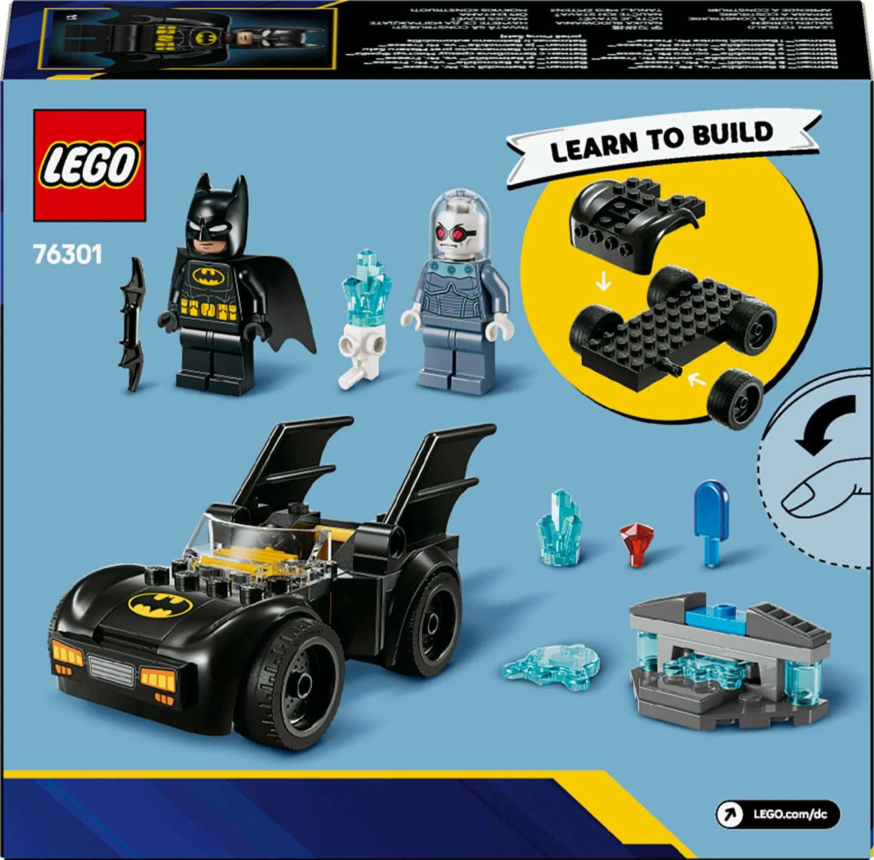 LEGO 76301 DC Super Heroes Batman & Batmobile vs. Mr. Freeze