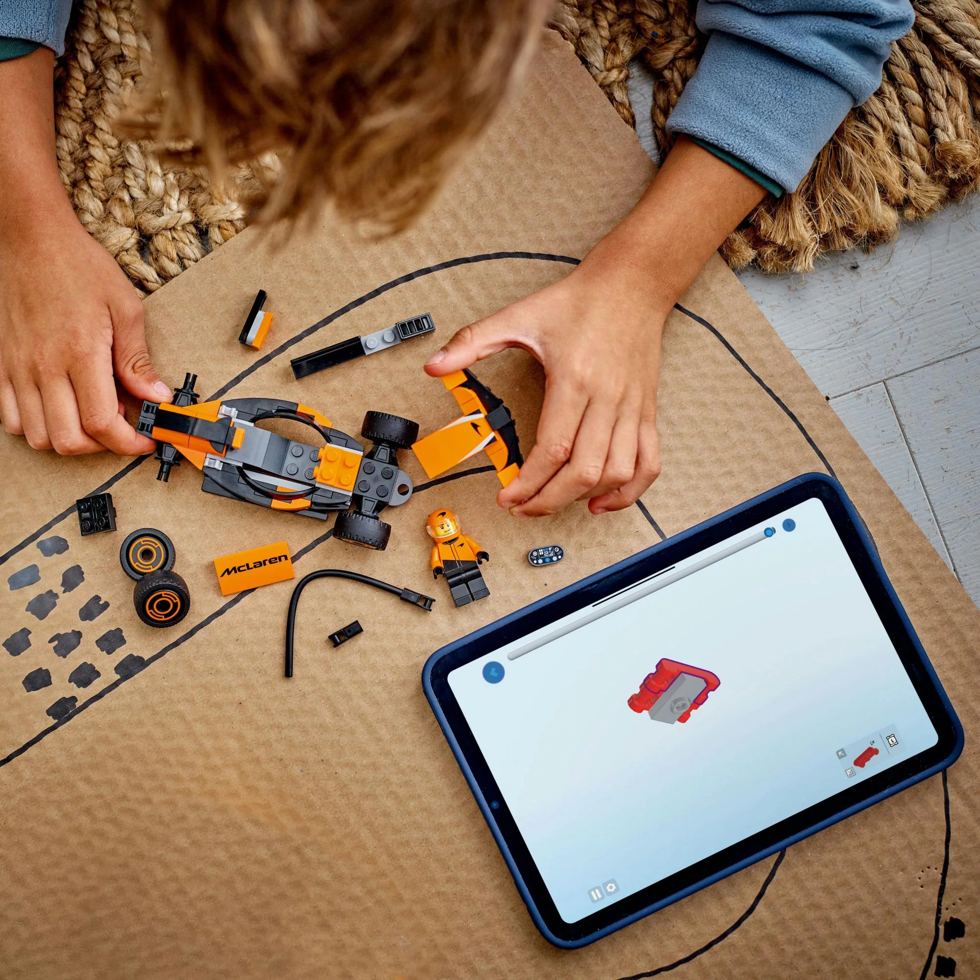 LEGO 60442 City F1 Racer with McLaren Racing Car