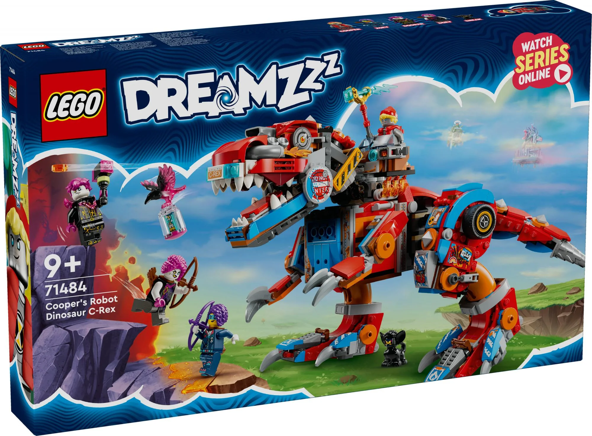 LEGO 71484 DREAMZzz Cooper's Dino-Mech C-Rex