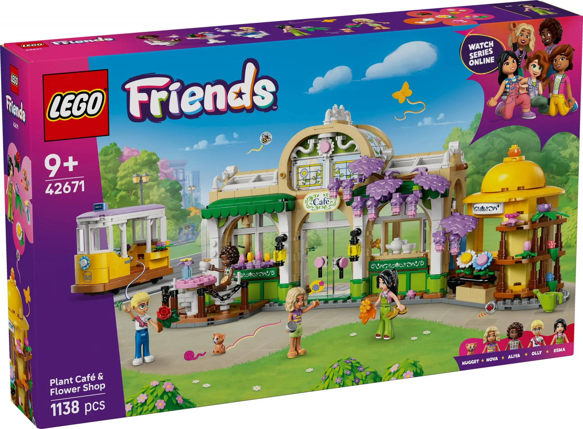 LEGO 42671 Friends Plant Cafe and Flower Kiosk