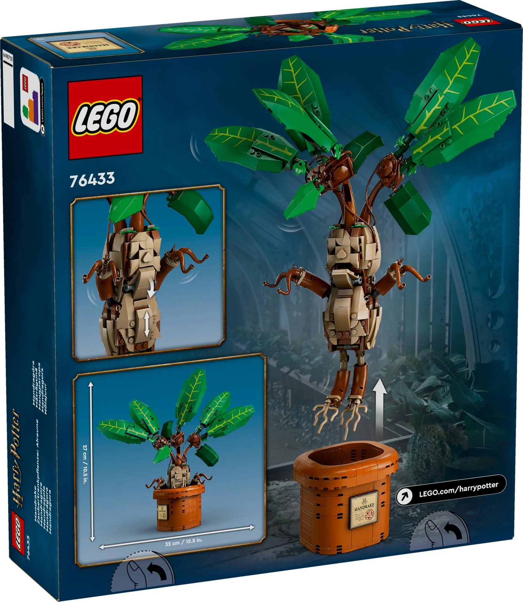 LEGO 76433 Harry Potter Potion Plant: Mandrake