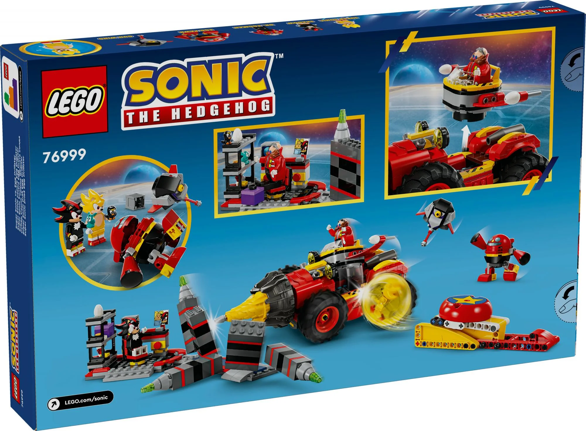 LEGO - Sonic - Super Sonic mod Egg Drillster (76999)