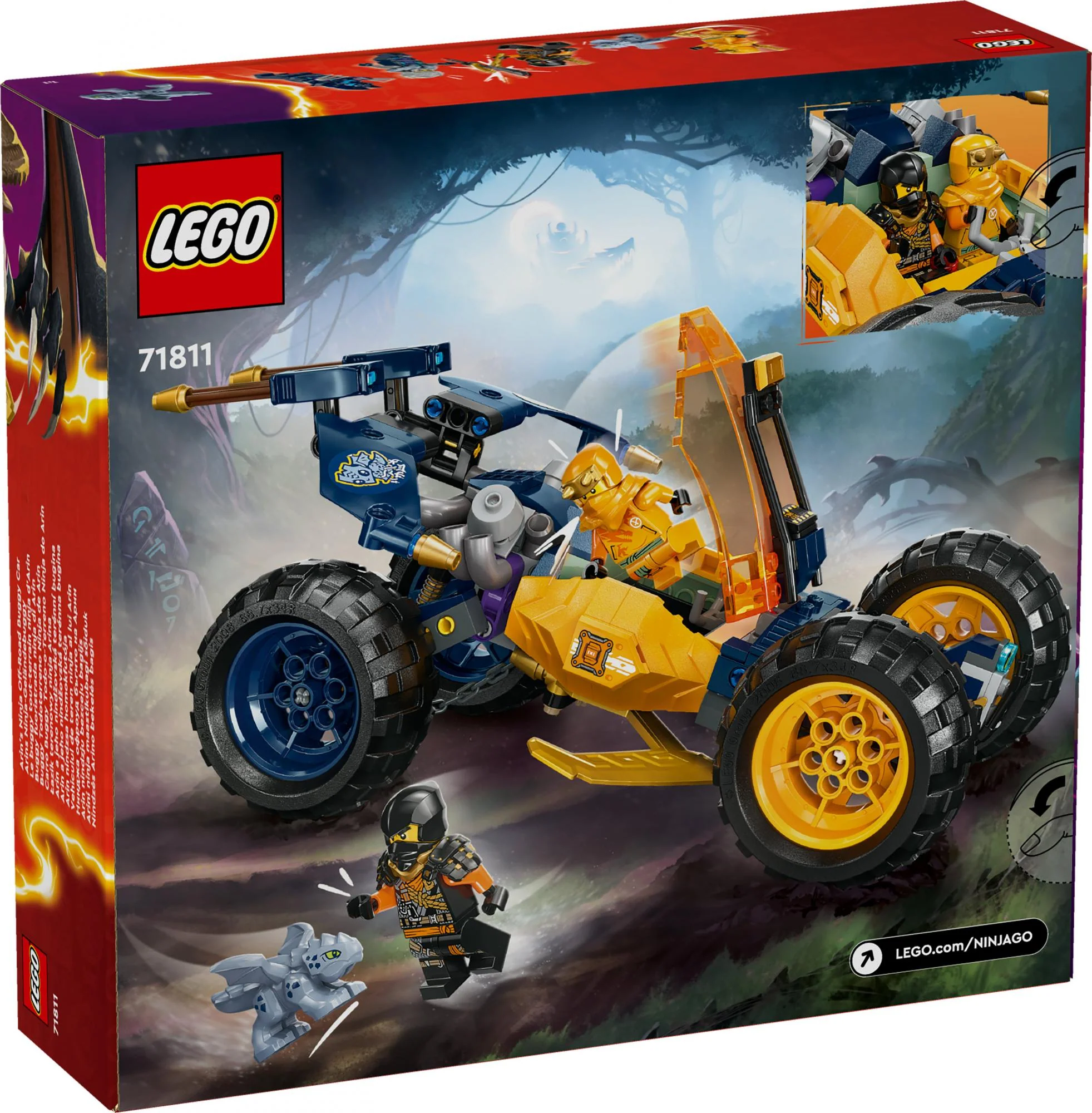 LEGO 71811 Ninjago Arin's Ninja Off-Road Buggy