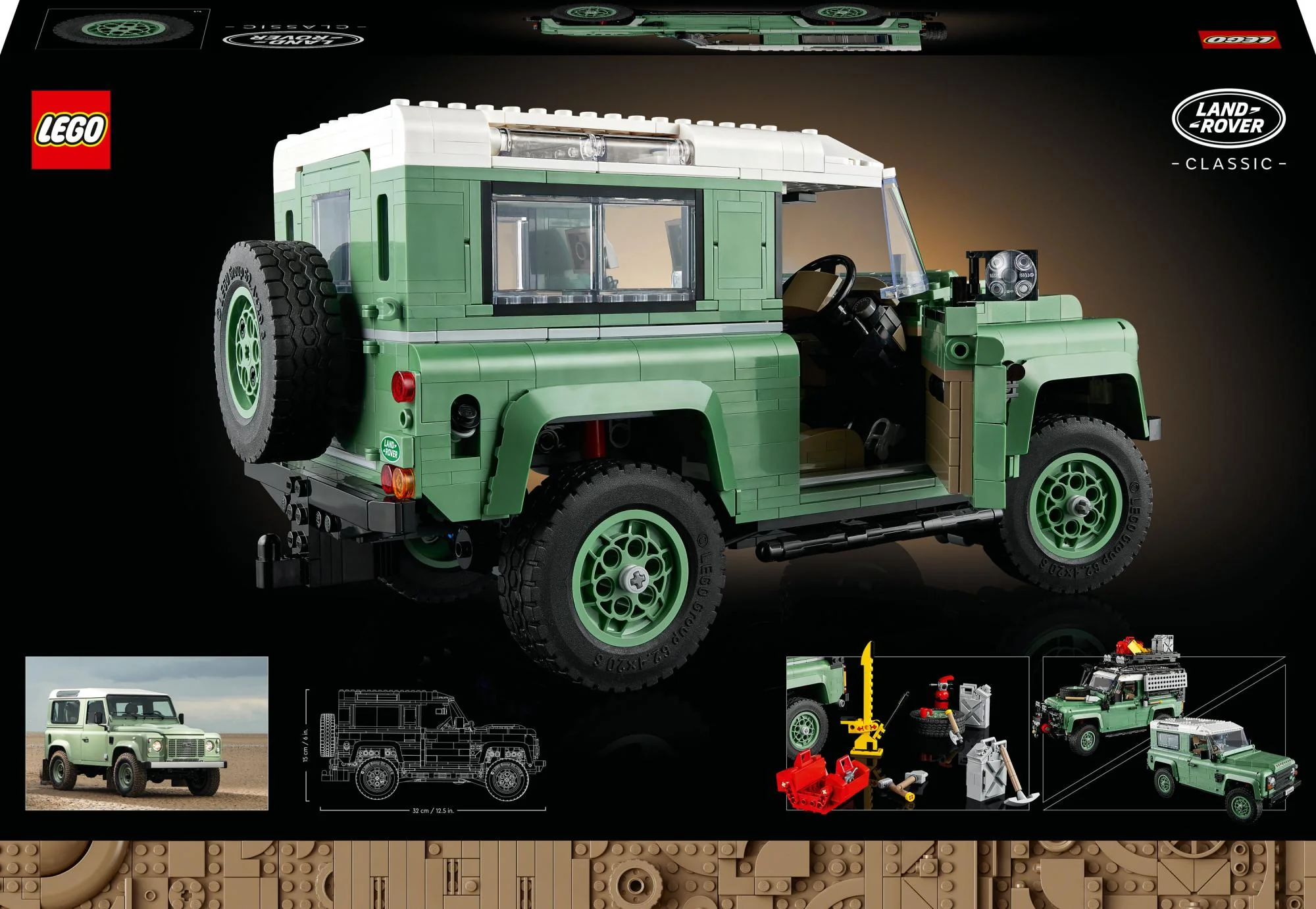 LEGO Icons - Land Rover Classic Defender 90 (10317.)