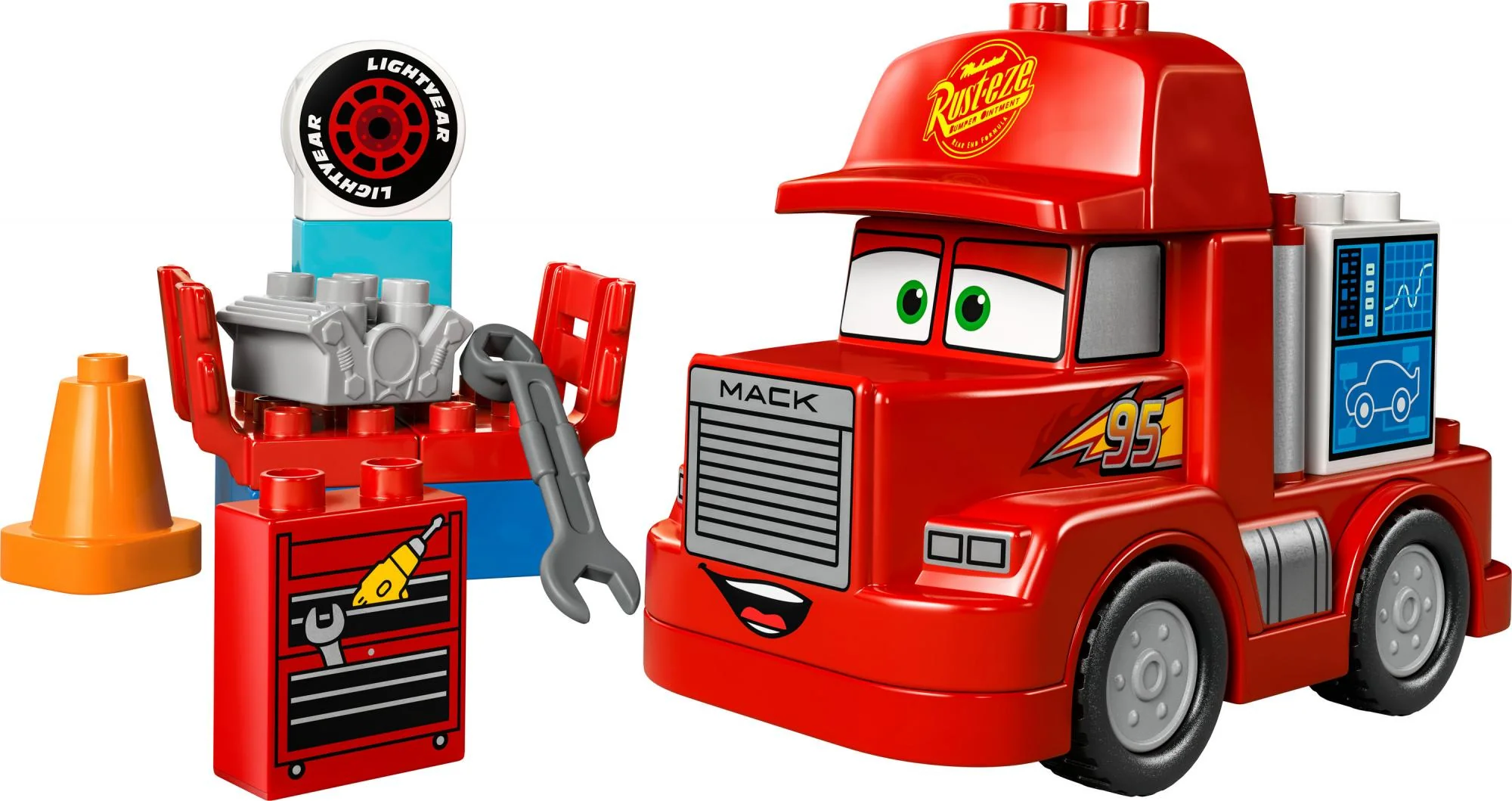 LEGO 10417 DUPLO Disney Mack Racing (red)
