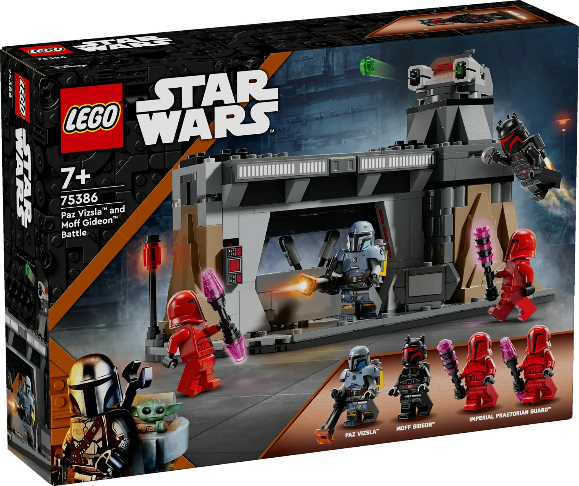 LEGO Star Wars - Paz Vizsla™ and Moff Gideon™ Battle (75386)