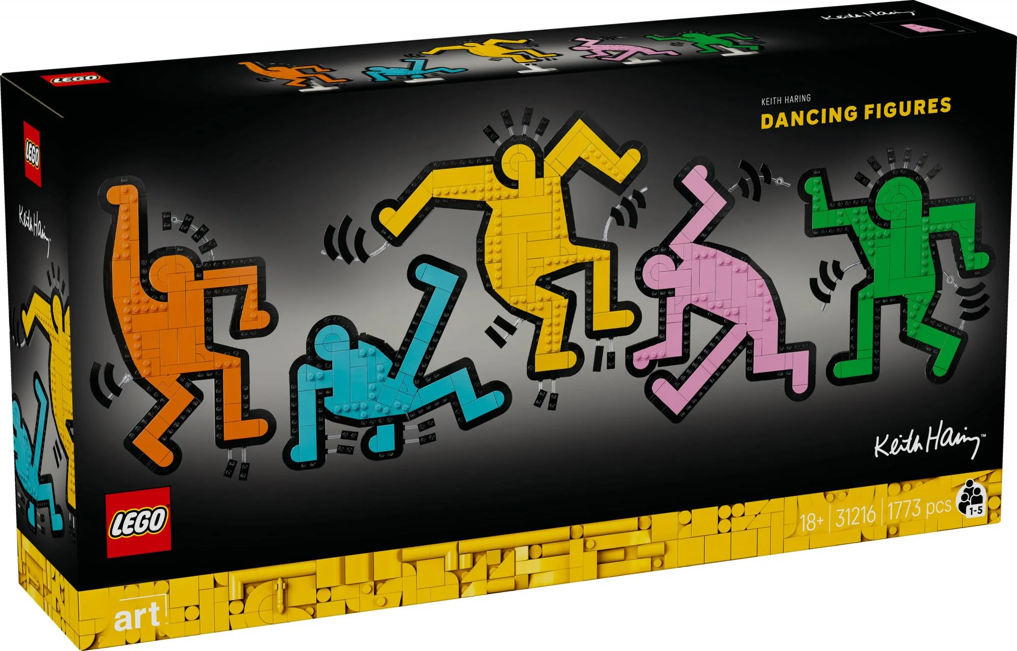 LEGO 31216 Art Keith Haring - Dancing Figures