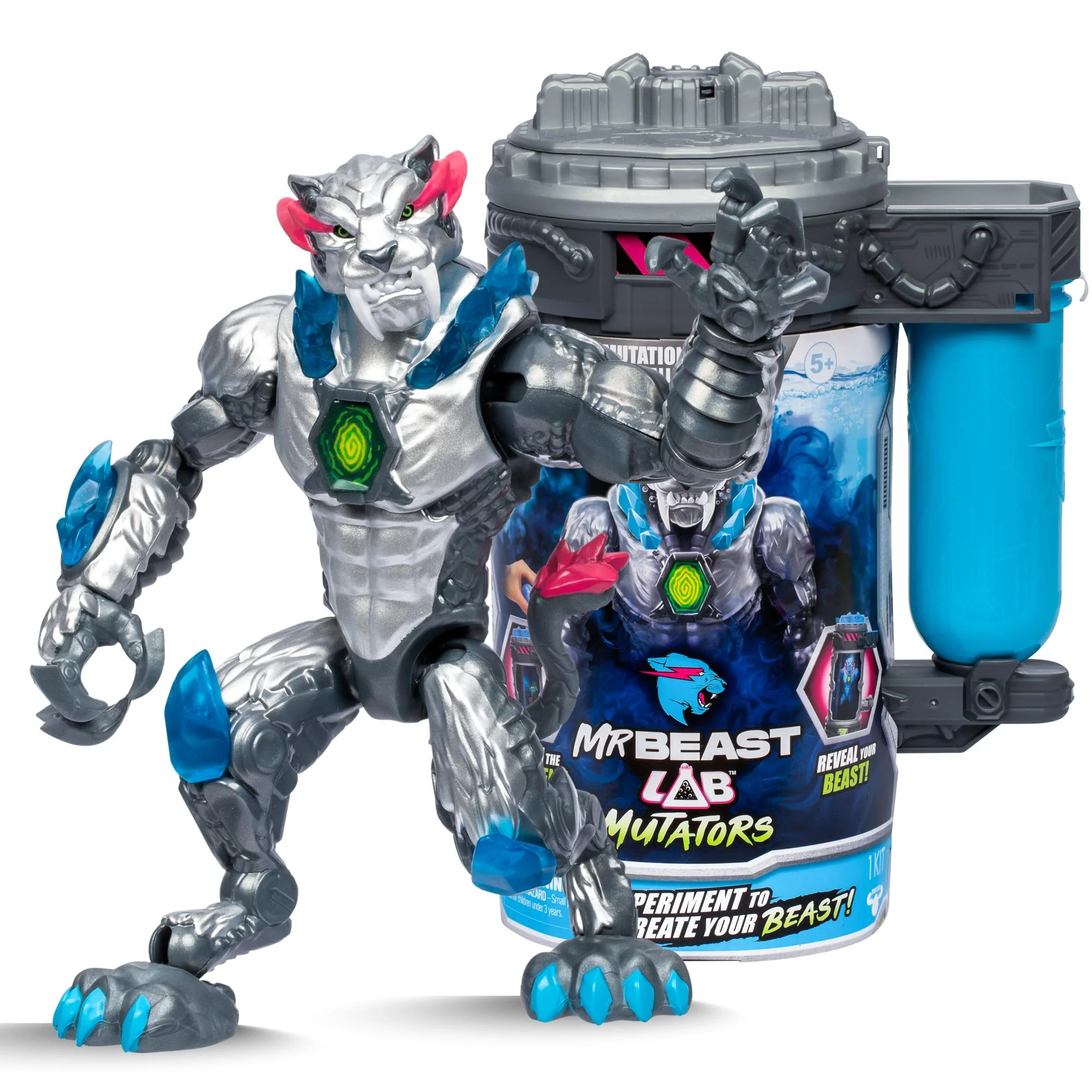 MR. BEAST LAB - Mutator Action Figs -Metalic Panther