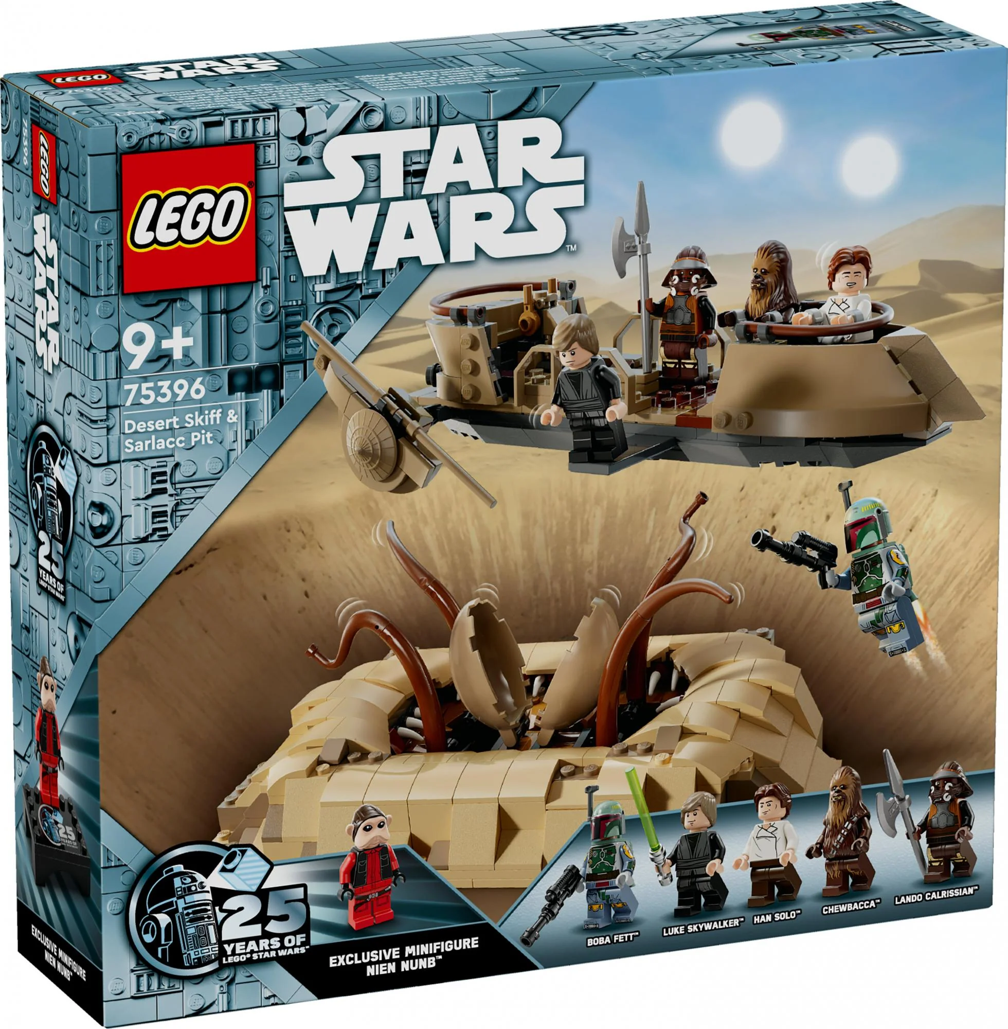 LEGO 75396 Star Wars Desert Skiff and Sarlacc Pit
