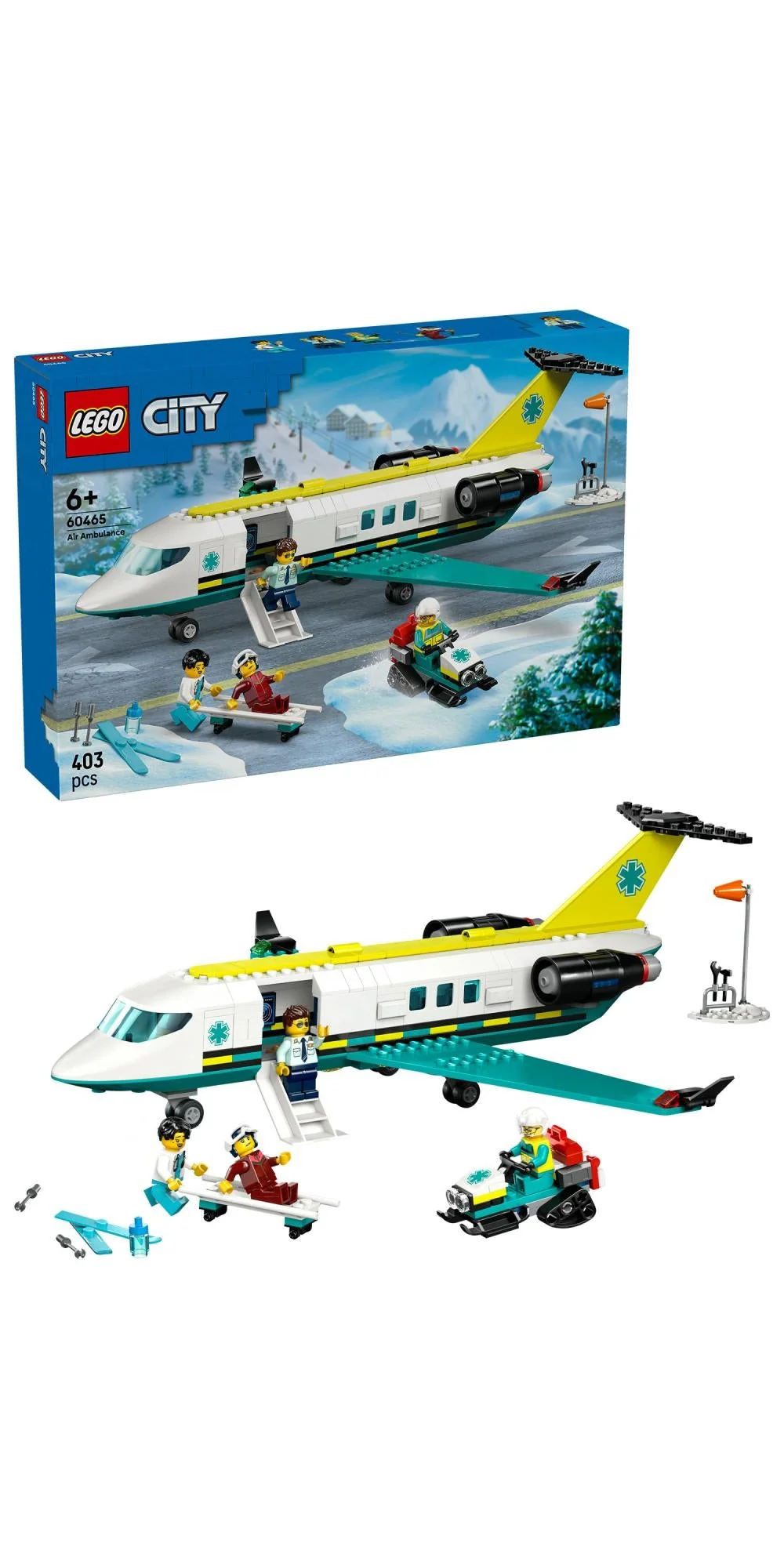 LEGO 60465 City Emergency Rescue Plane