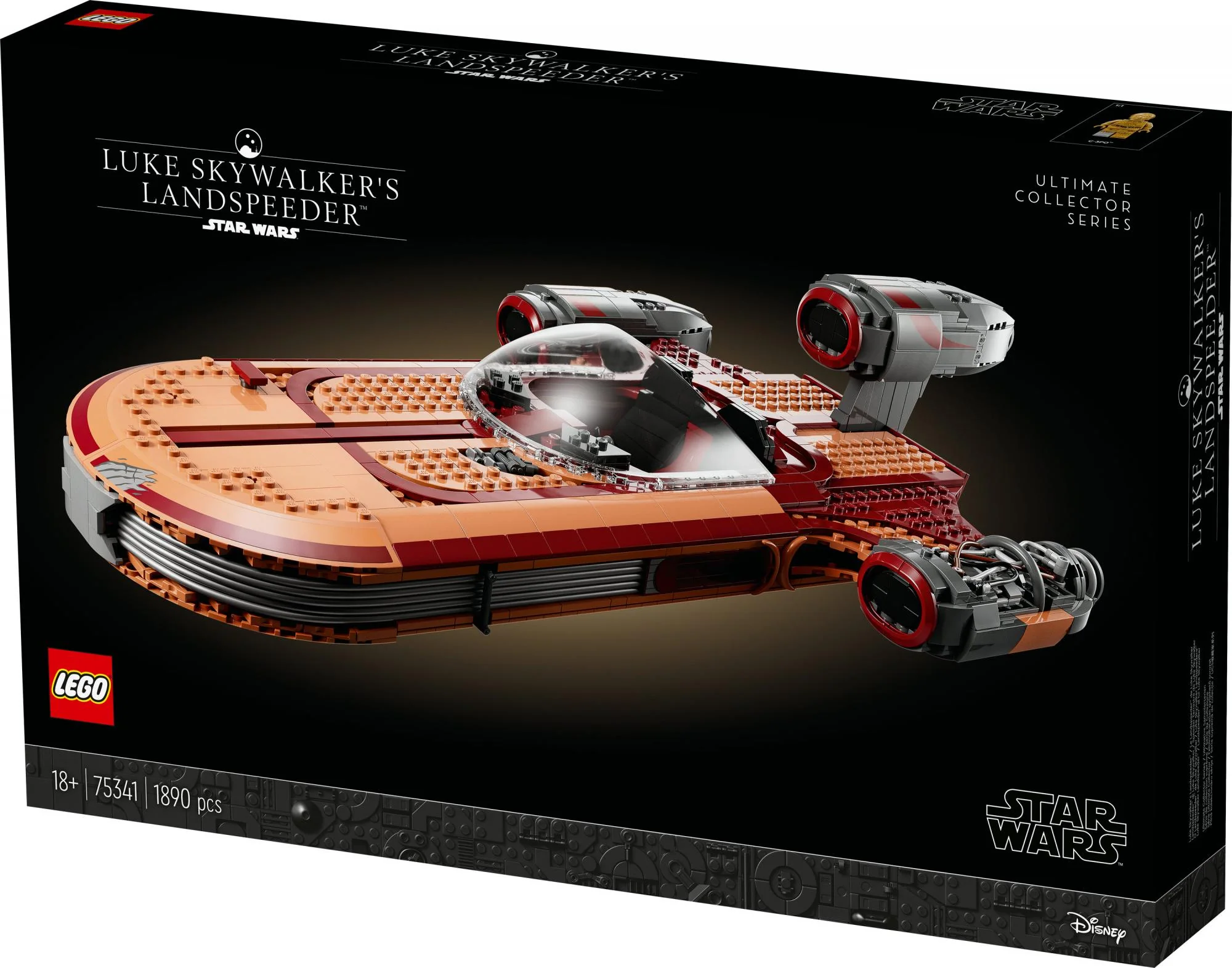 LEGO Star Wars - Luke Skywalker's Landspeeder (75341.)