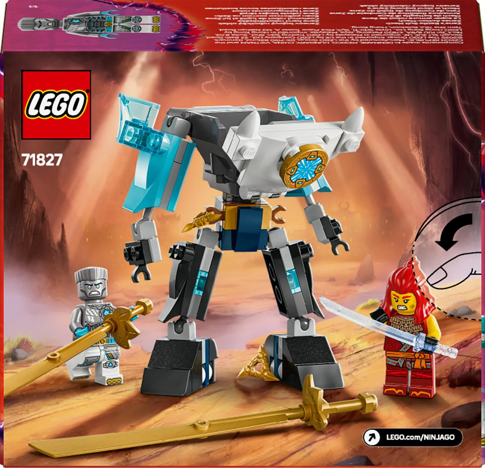 LEGO 71827 Ninjago Zane's Action Mech