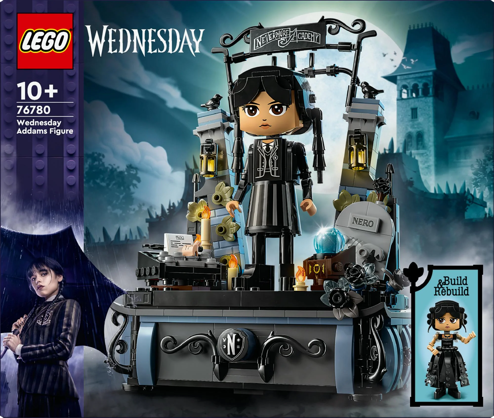 LEGO 76780 Wednesday - Wednesday Addams
