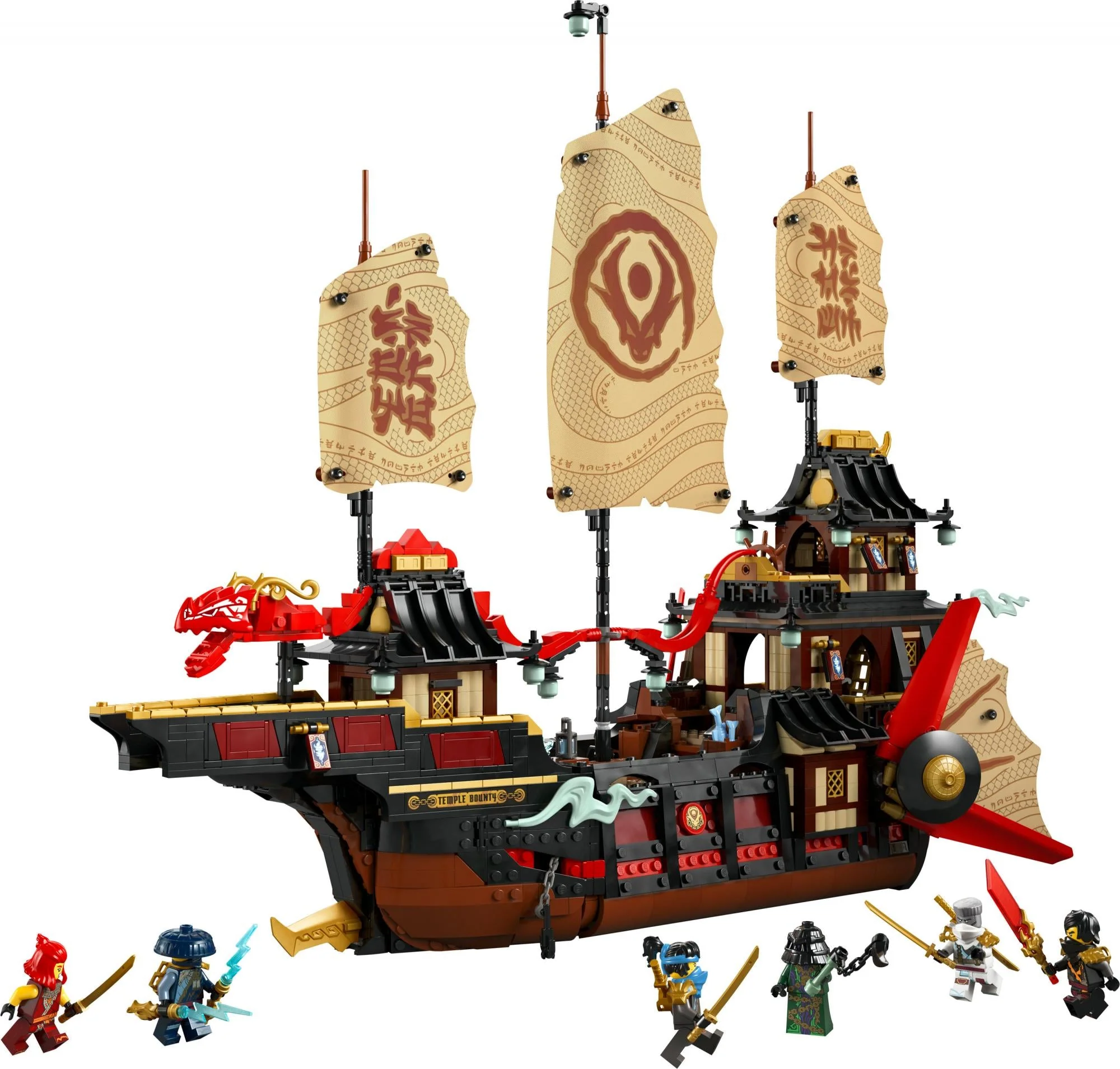 LEGO 71848 Ninjago The Temple Glider