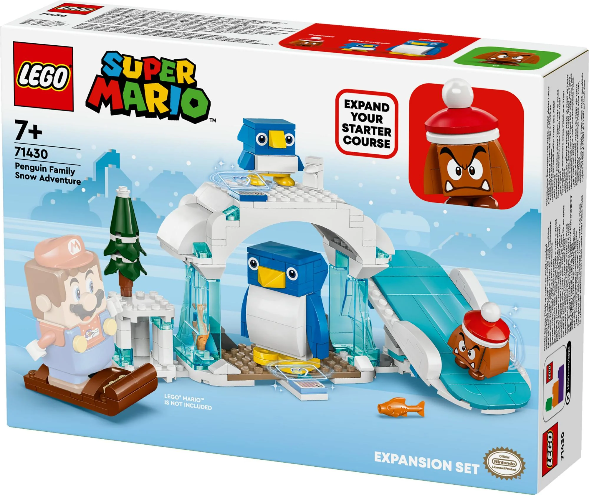 LEGO Super Mario - Penguin Family Snow Adventure Expansion Set (71430)