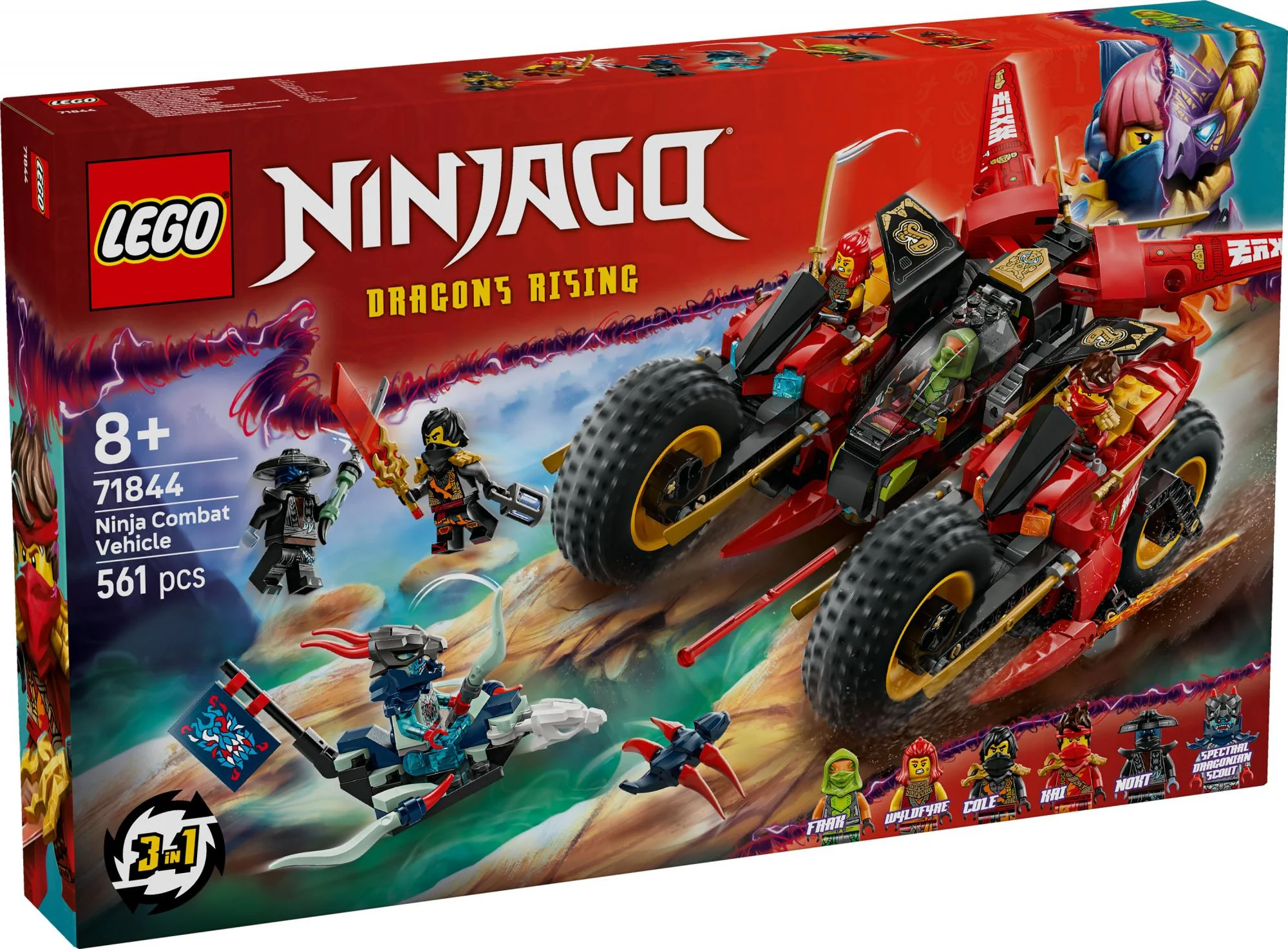 LEGO 71844 Ninjago Ninja Action Racer