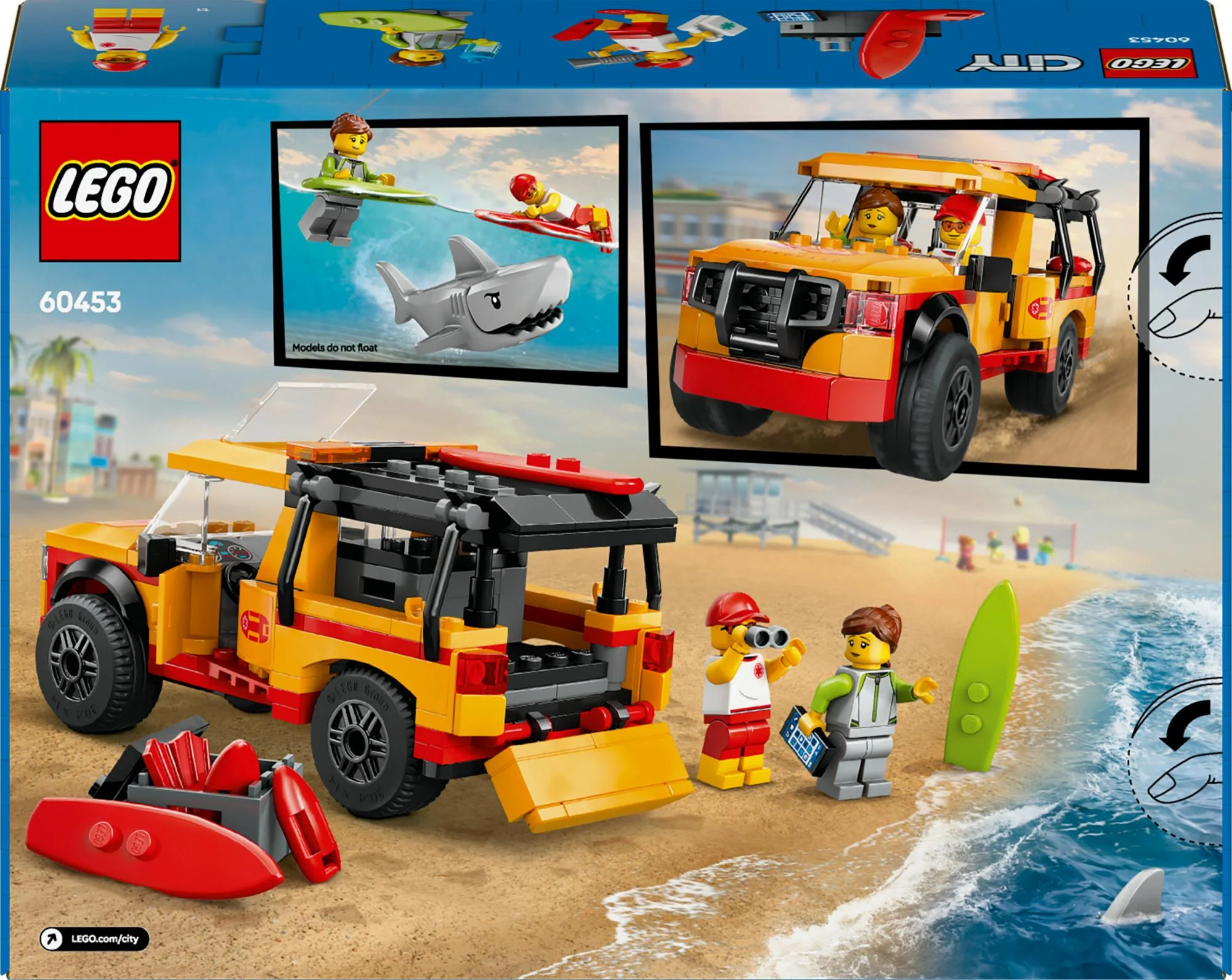 LEGO 60453 City Lifeguard Emergency Vehicle