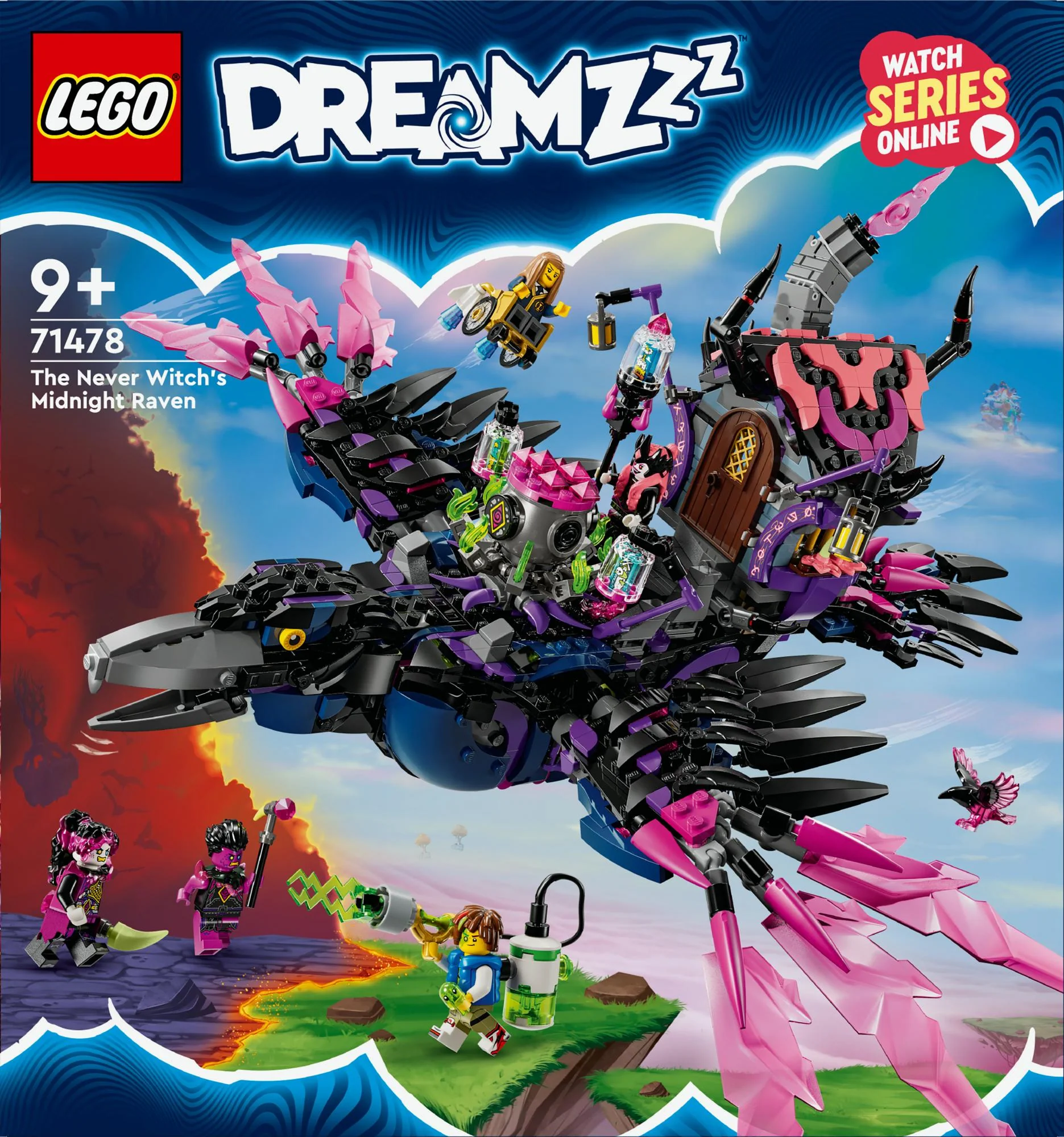 LEGO 71478 DREAMZzz The Neverwitch's Midnight Raven
