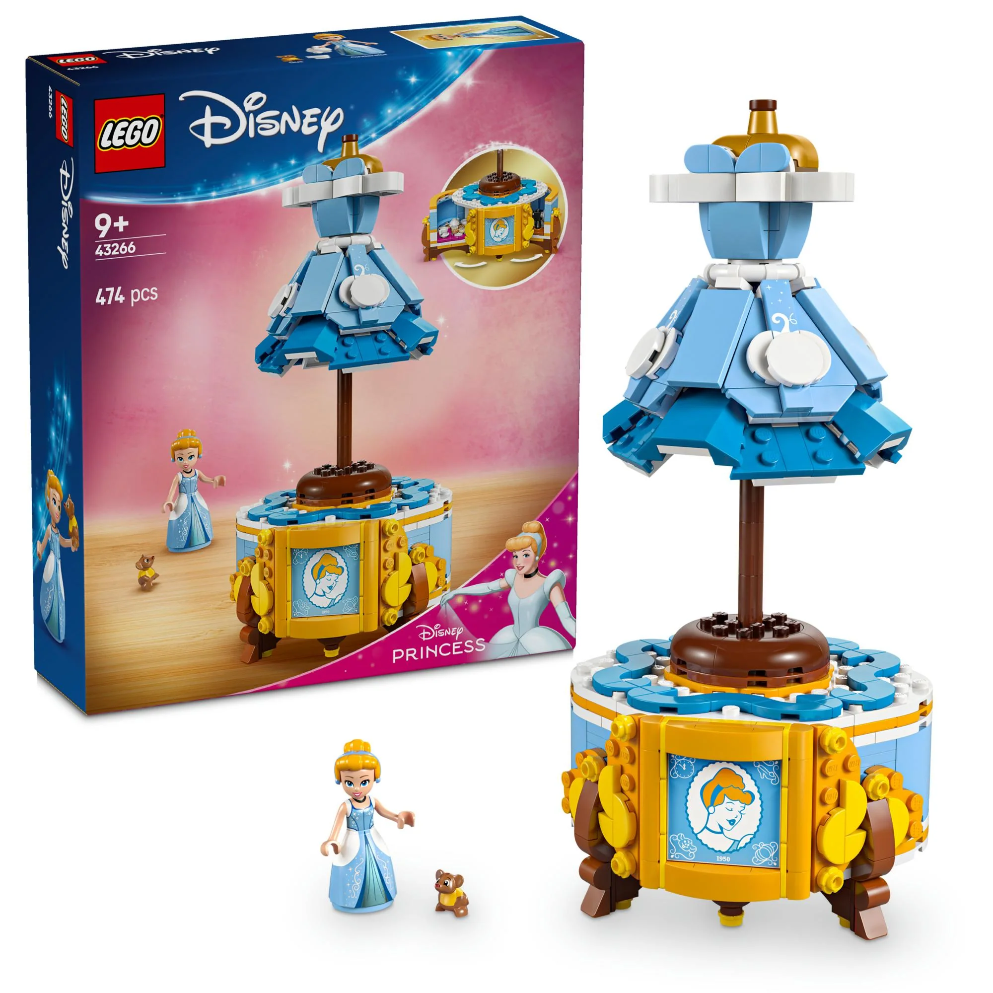 LEGO 43266 Disney Princess Cinderella's Dress
