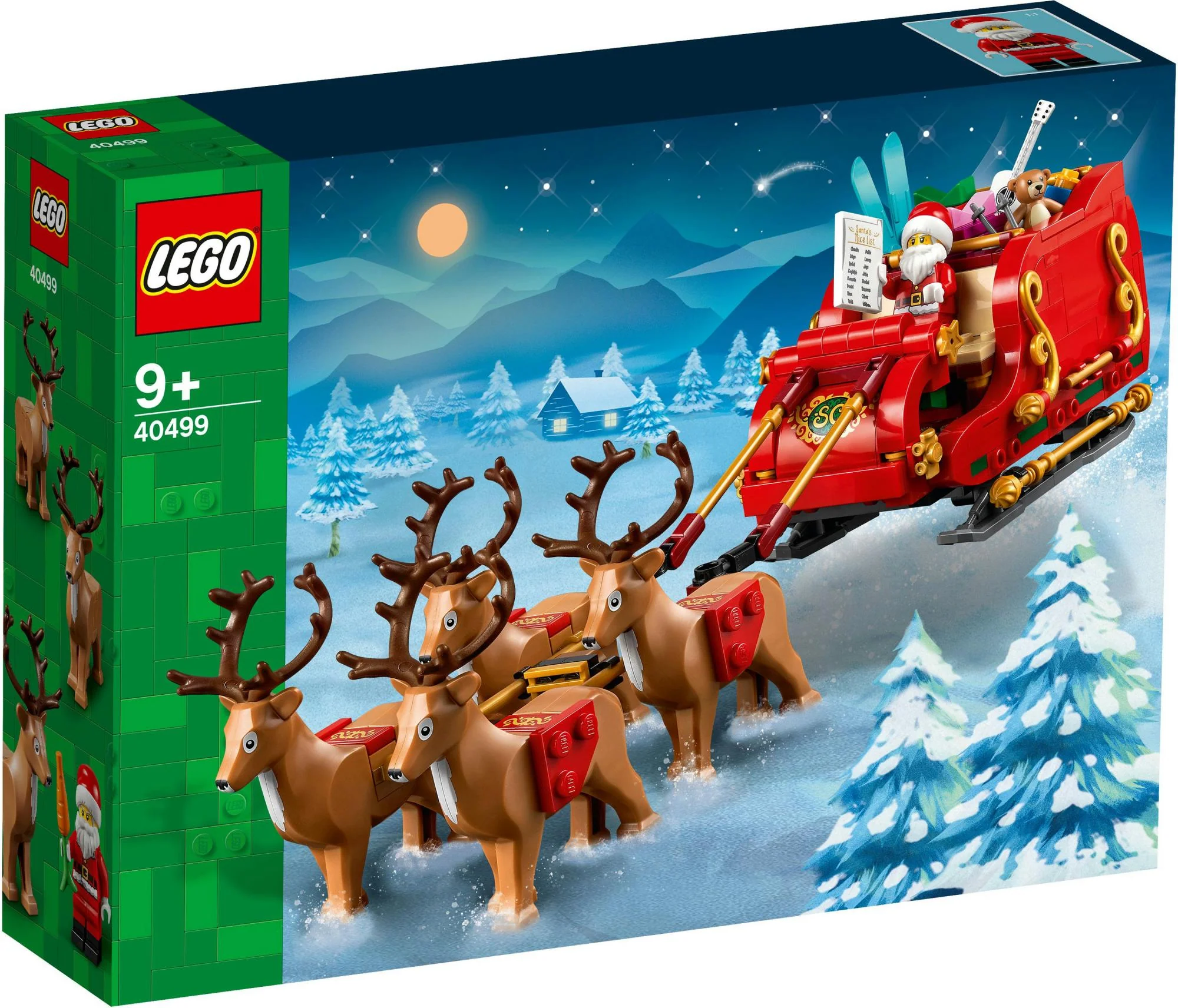 LEGO 40499 Iconic Santa's Sleigh