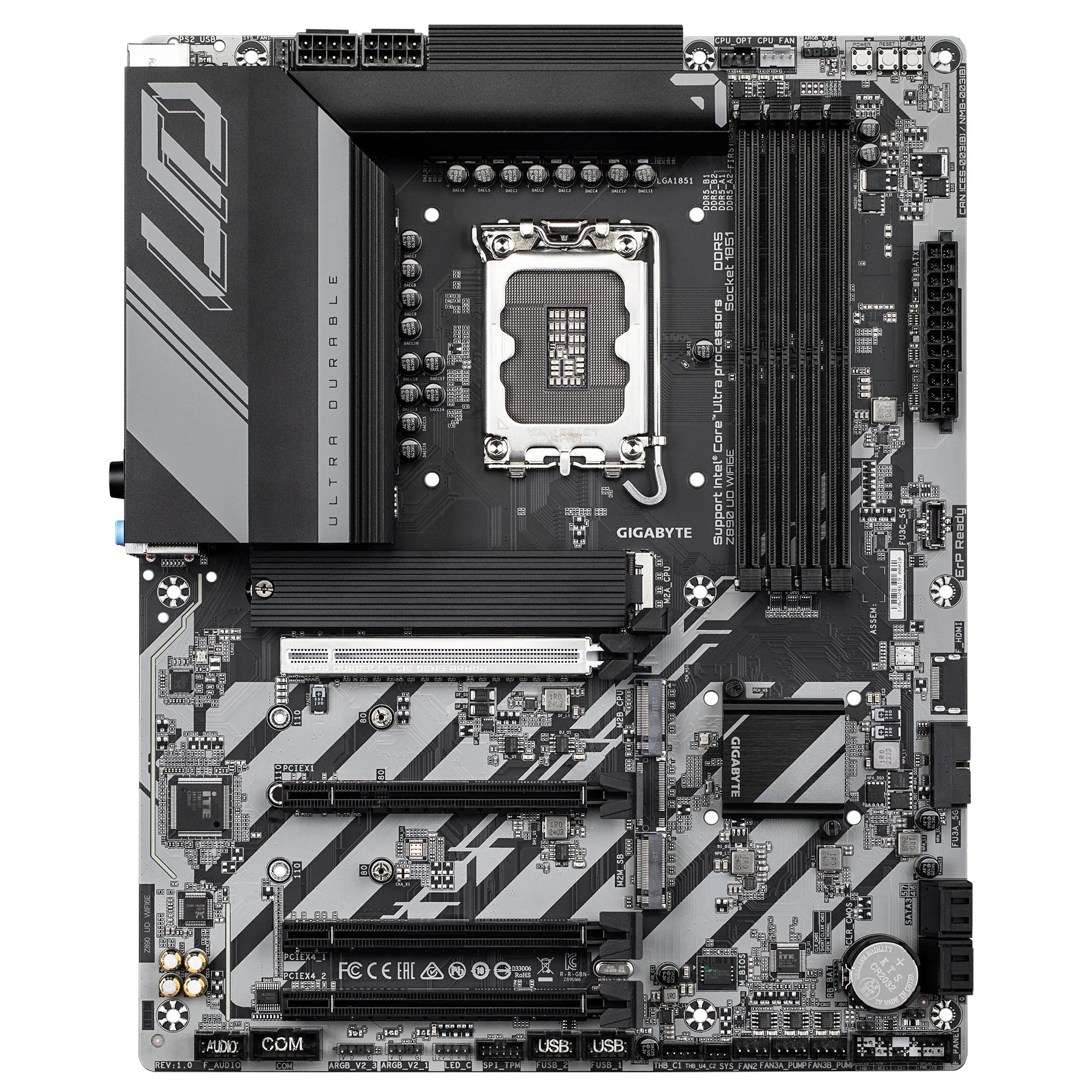 Gigabyte Z890 UD WIFI6E ATX LGA1851 sokkel Intel Z890 Express
