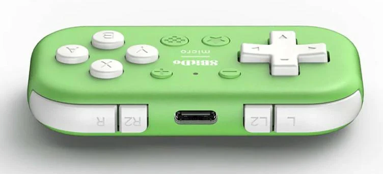 8BitDo Micro Bluetooth Gamepad - Grøn