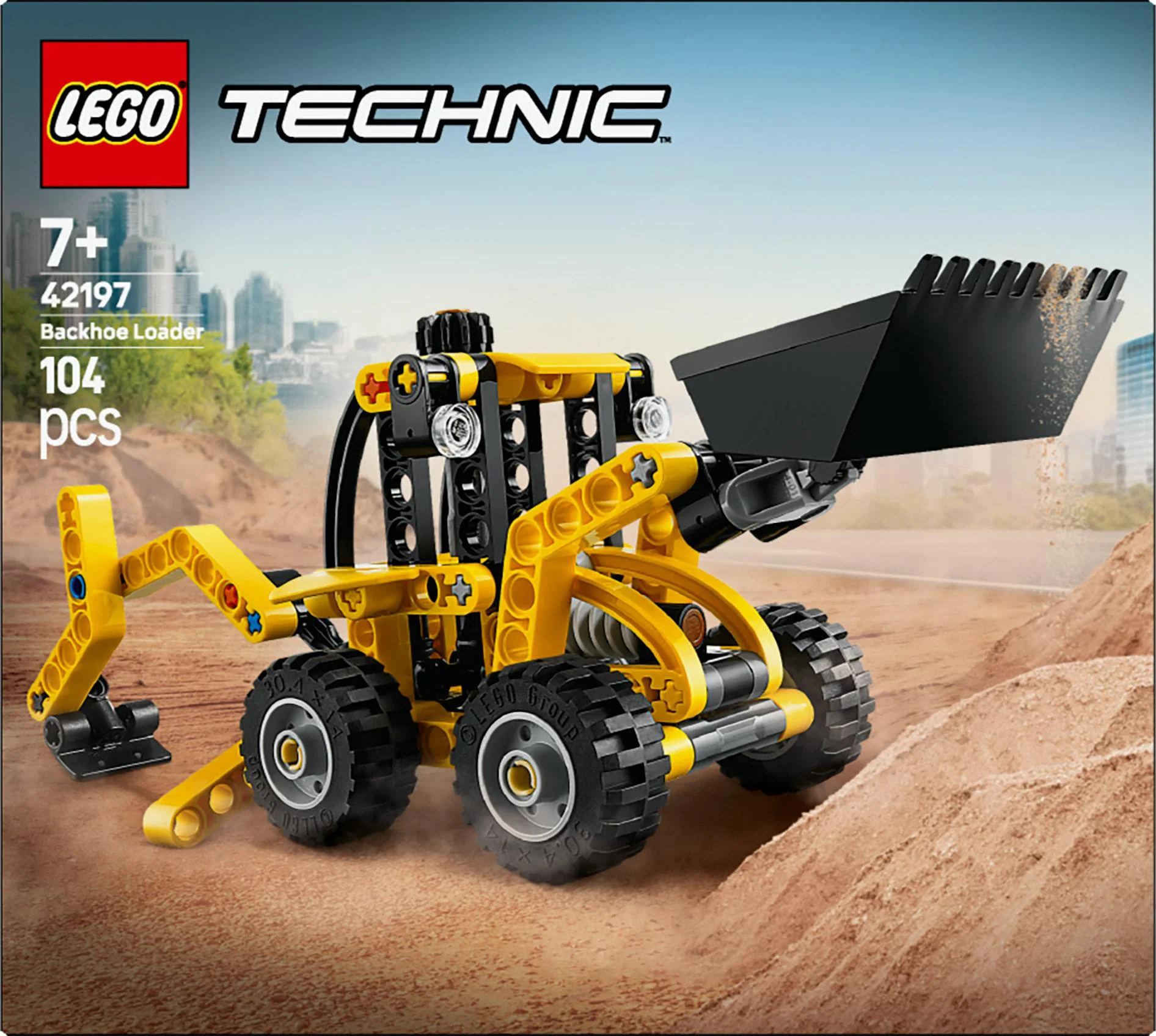 LEGO 42197 Technic Backhoe Loader