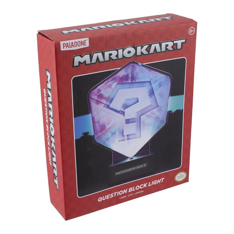 Mario Kart Akryl Question Block - Lampe